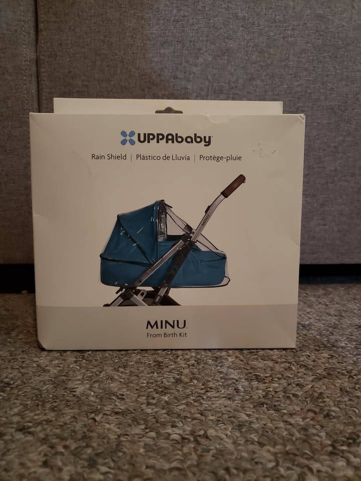UPPAbaby Minu From Birth Kit Rain Shield. New in Box.