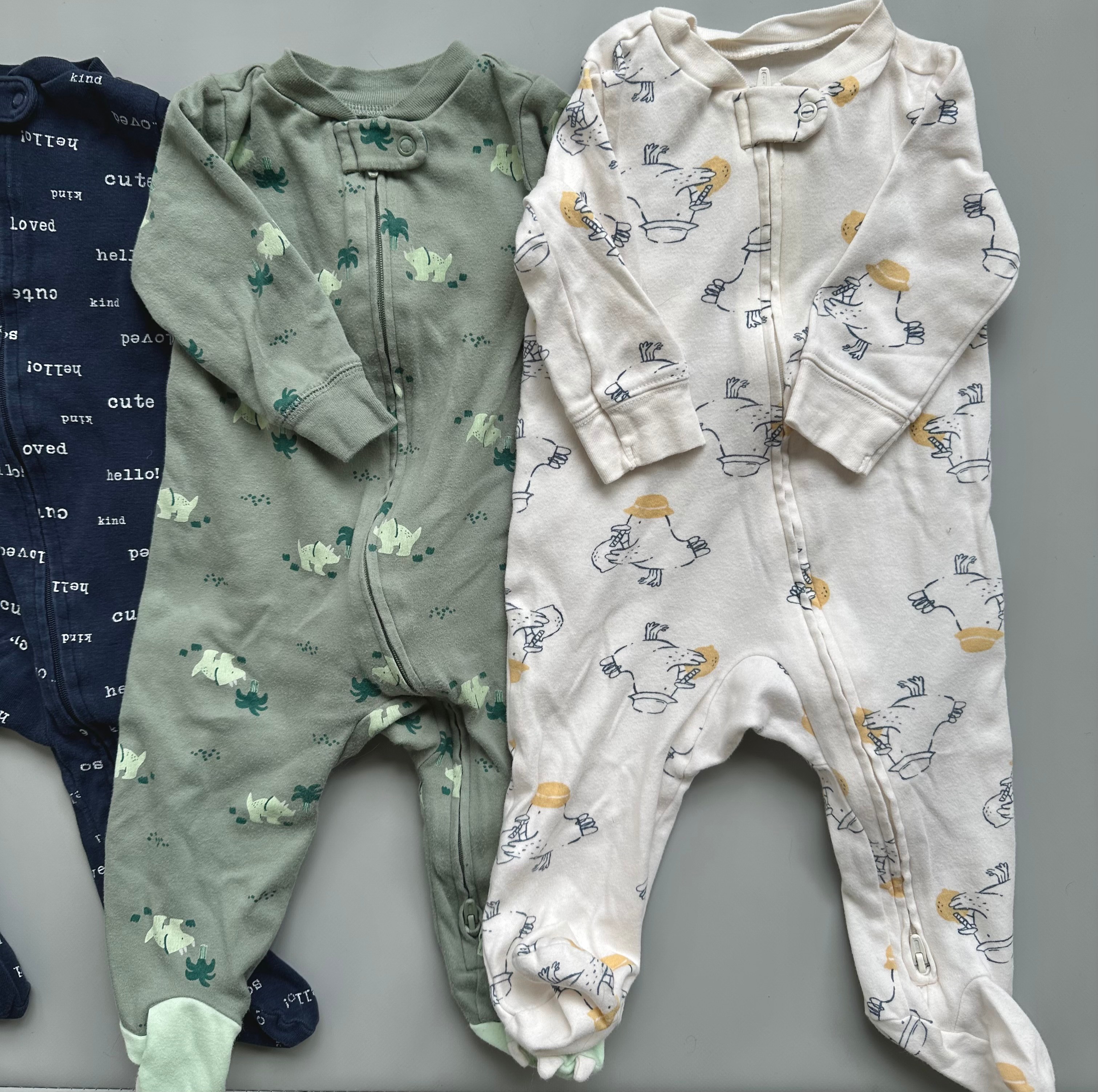 Baby Boy Sleepers Bundle - 6-9 Months - photo 3
