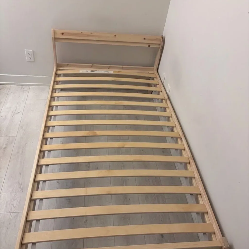 Ikea Wooden Bed frame - photo 4