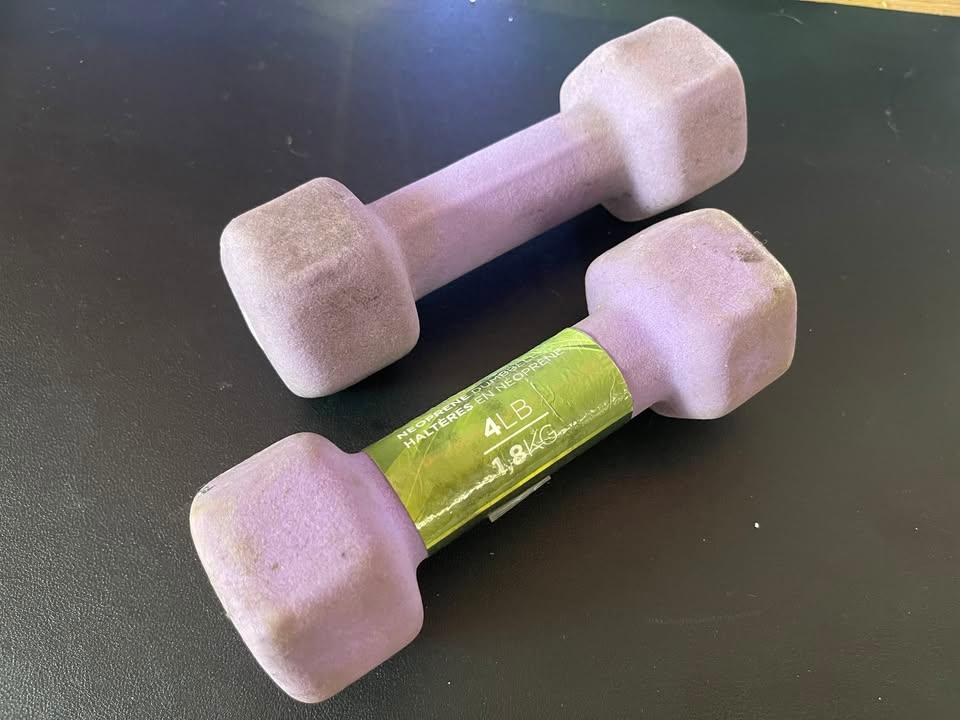 Pair of 4lb Dumbells