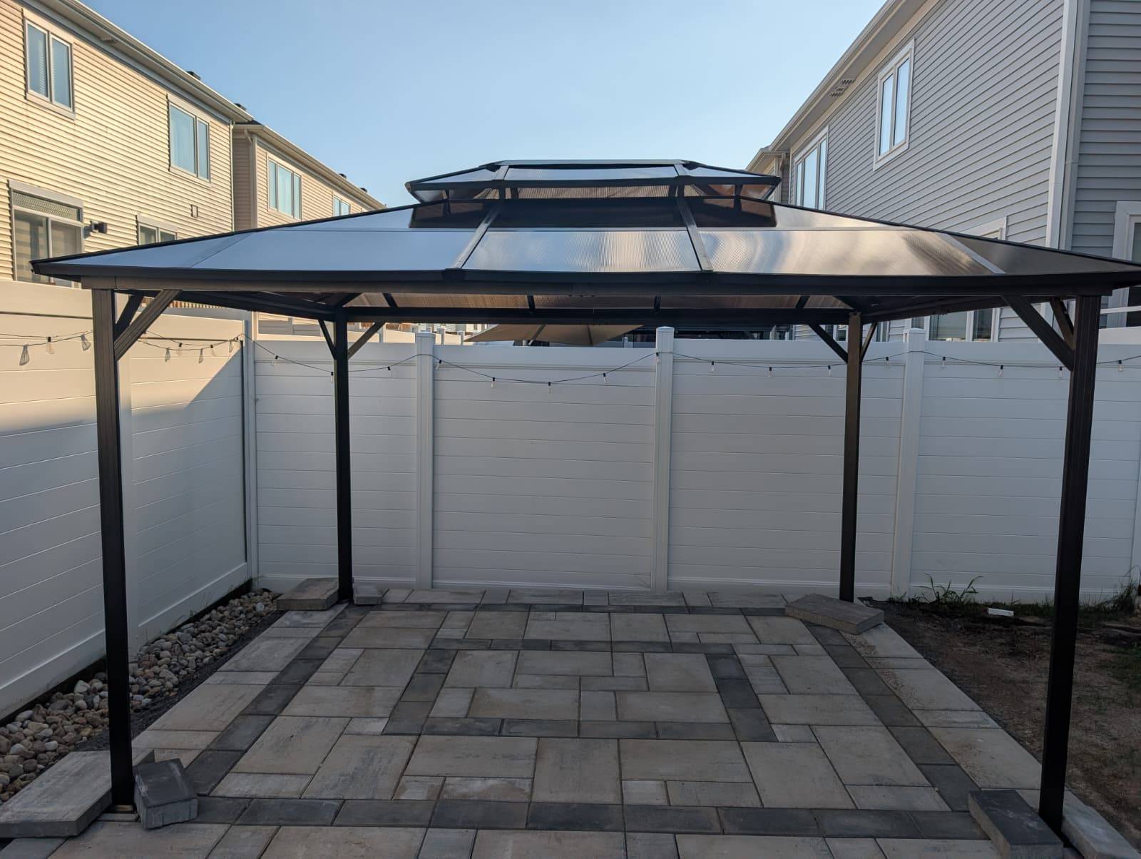 Newly Installed Hardtop Gazebo – Priced for Quick Sale - photo 2