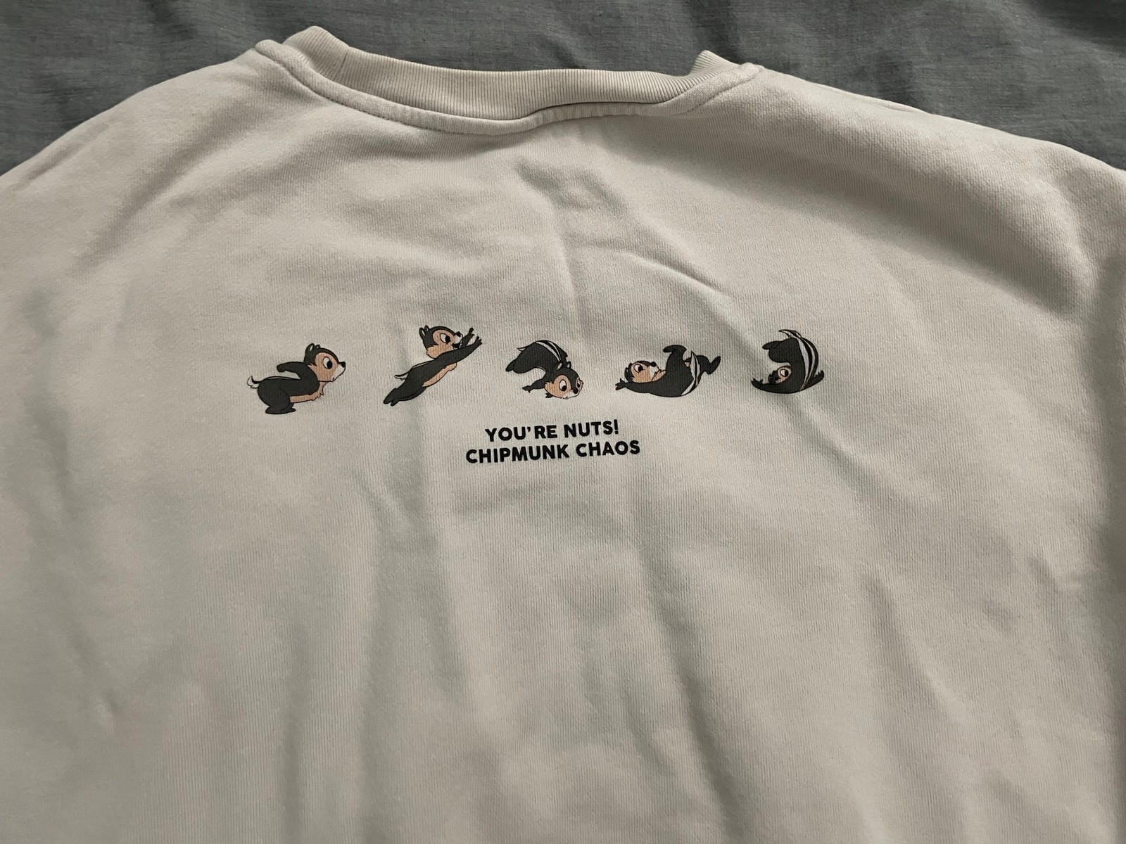 Chip 'n Dale "CHIPMUNK CHAOS" Crewneck Sweatshirt - photo 2