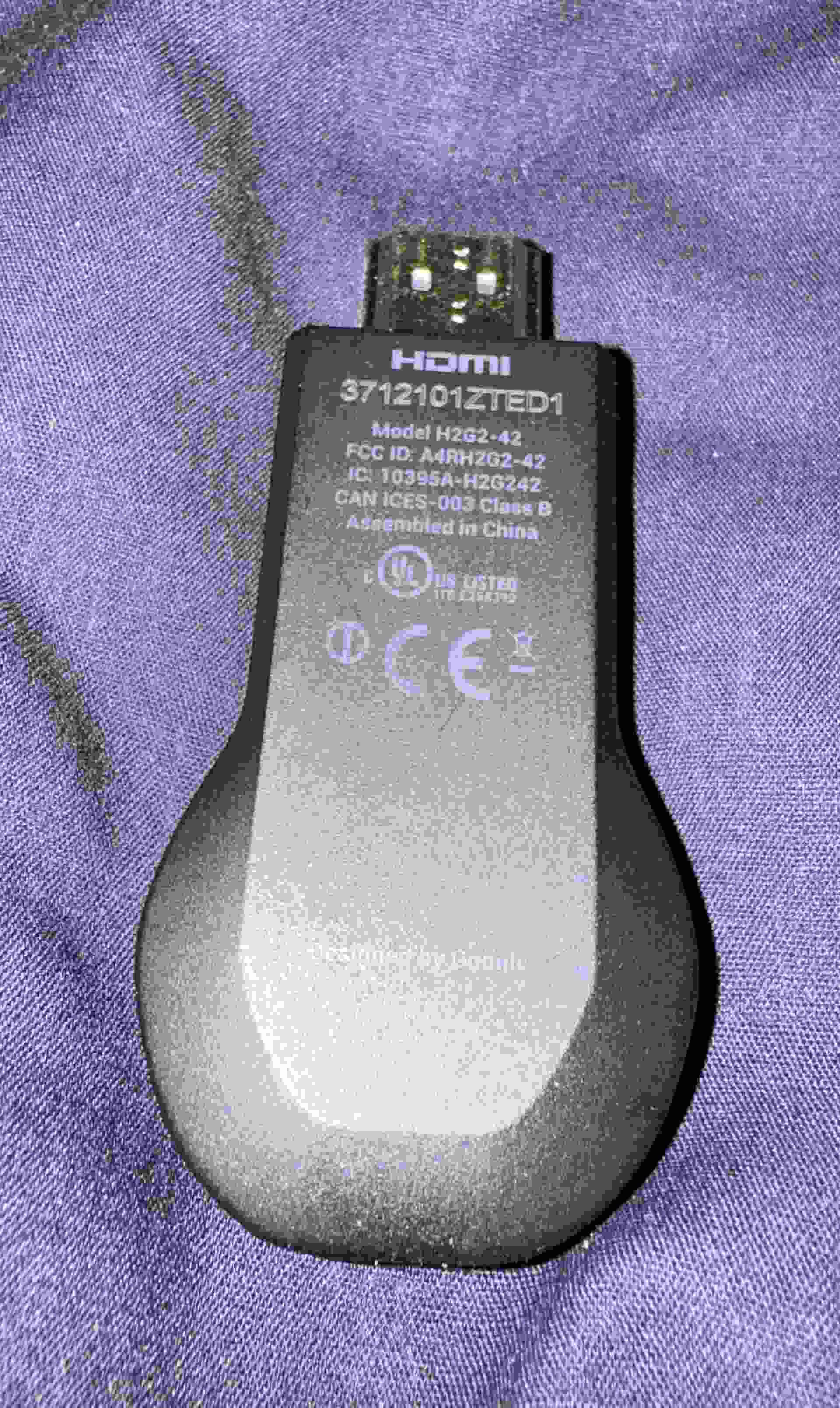 Google Chromecast HDMI Streaming Device - photo 2