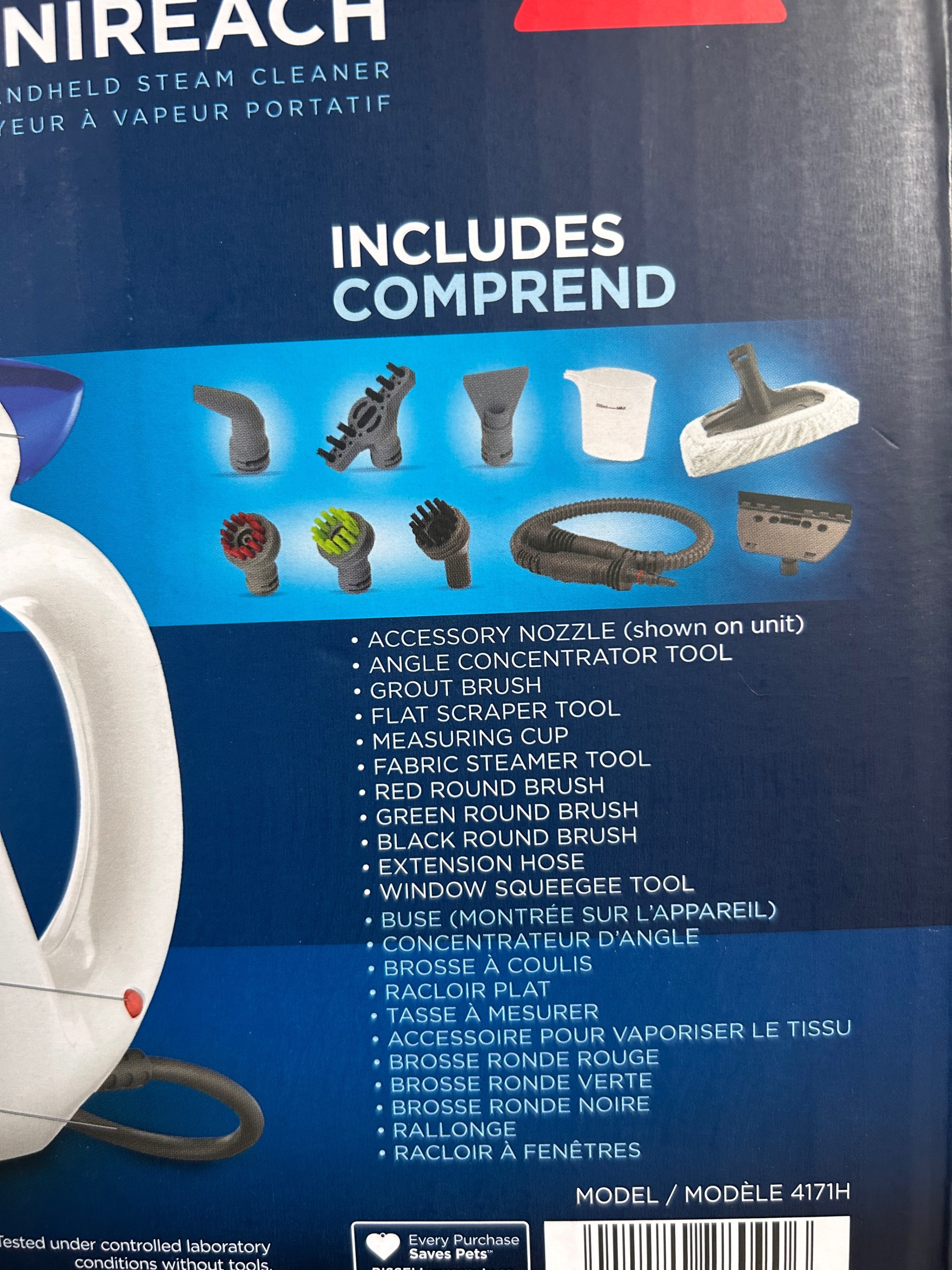 Bissell Steam Shot OmniReach Handheld Steam Cleaner - photo 3