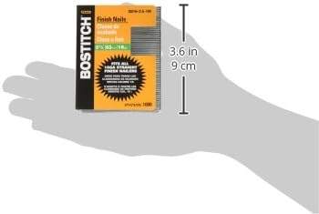 BOSTITCH 2-1/2" 16-Gauge Finish Nails – 200 Pcs - photo 3