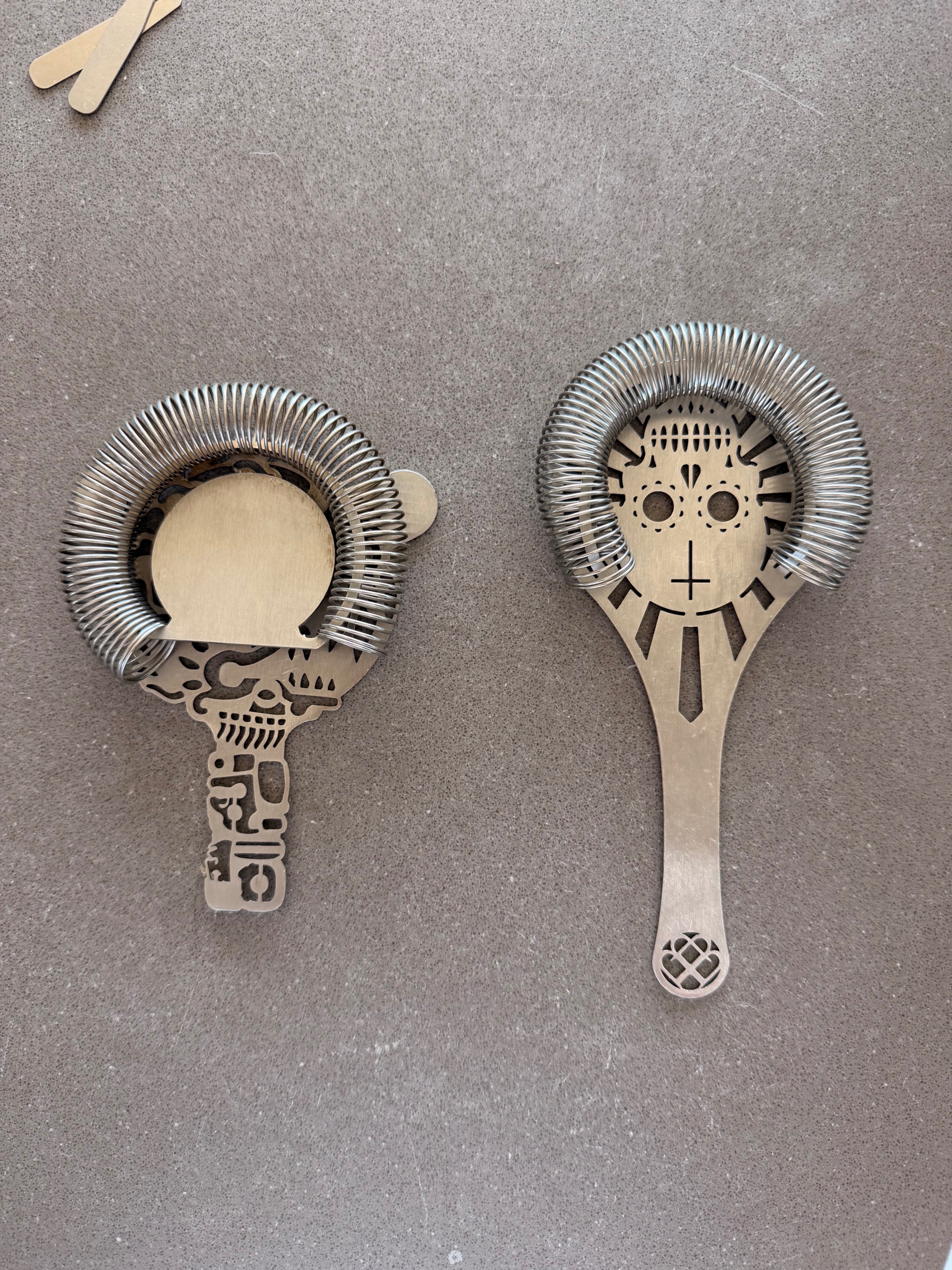 Bottesi Rare Cocktail Strainers – Collector Pair