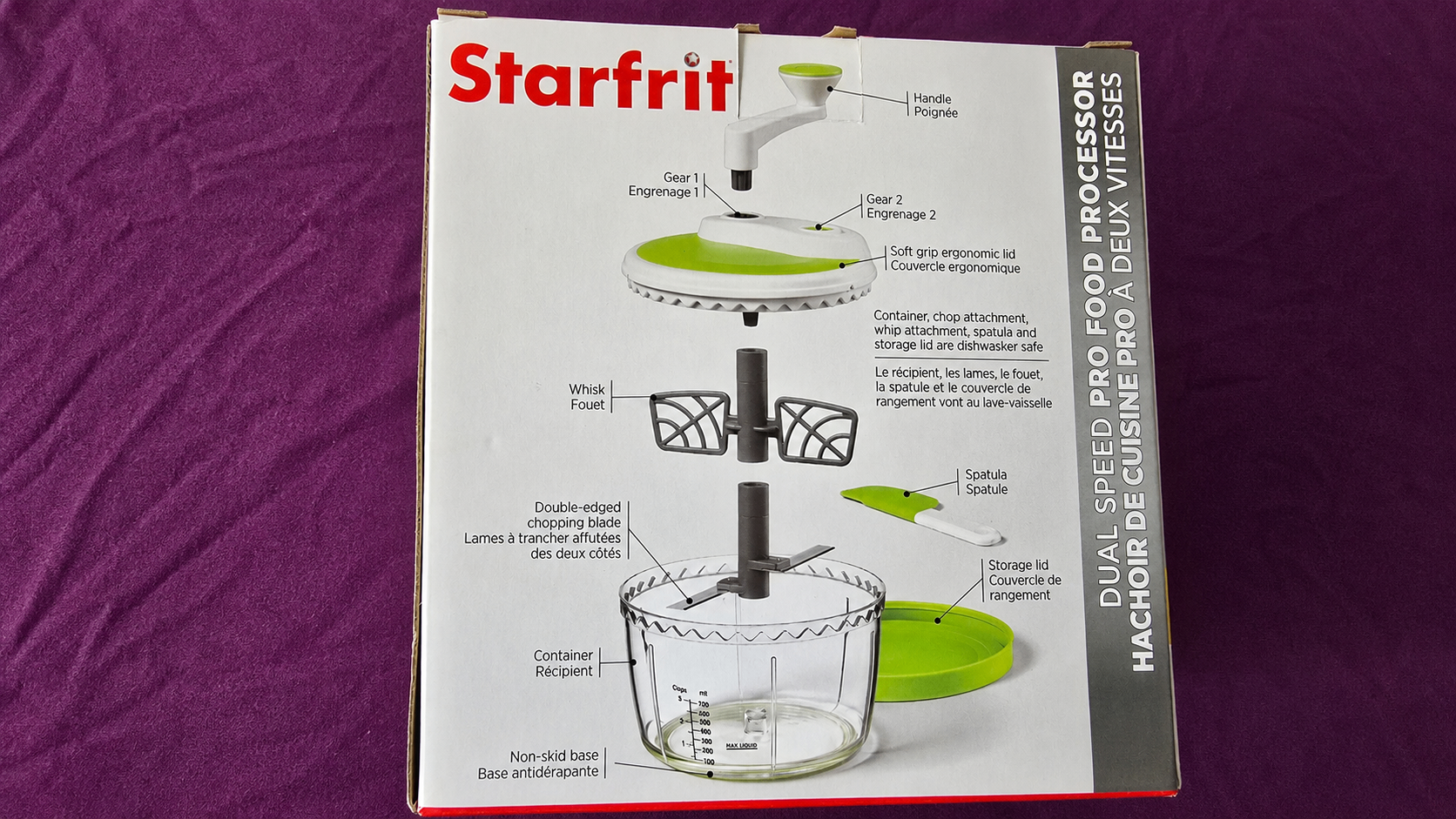Brand New Unopened Starfrit Dual Speed Pro Food Processor - photo 2