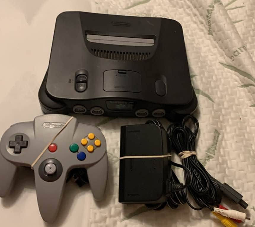 Nintendo 64 Console with controller