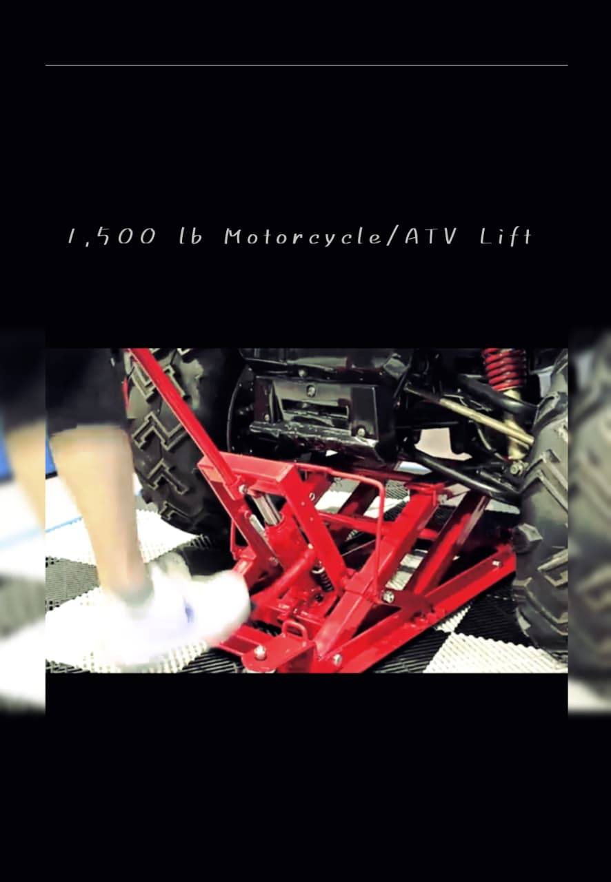 1,500 lb Motorcycle/ATV Lift