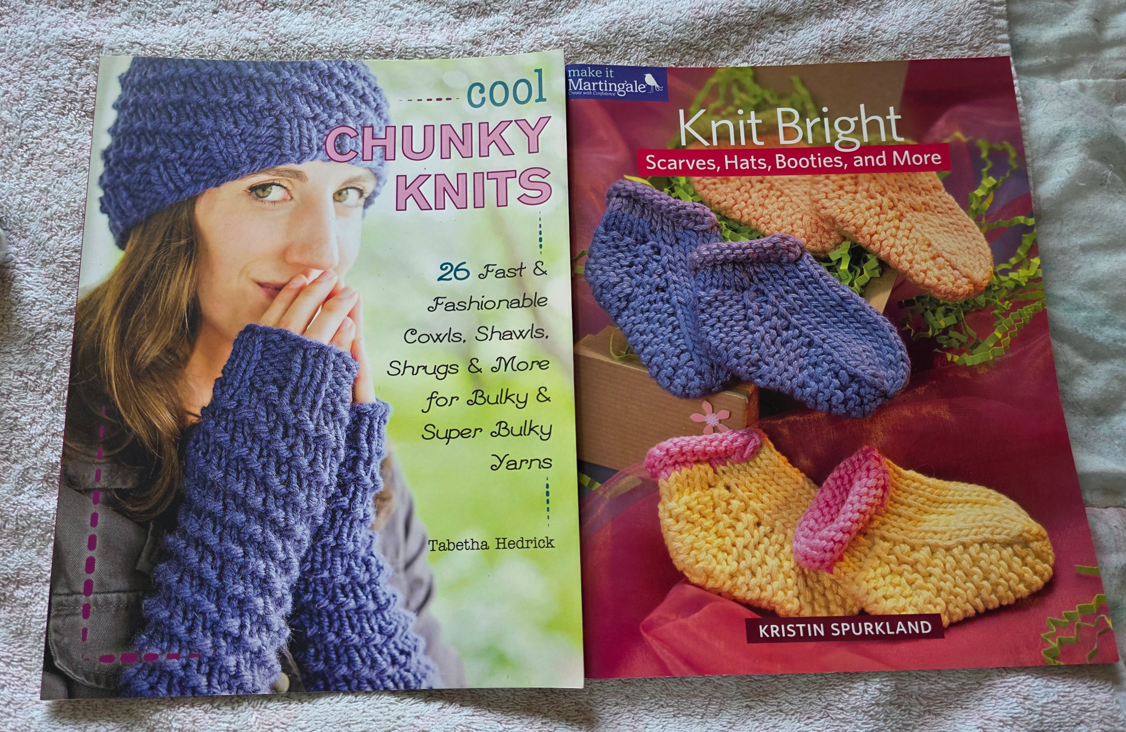 Cool Chunky Knits & Knit Bright Knitting Books