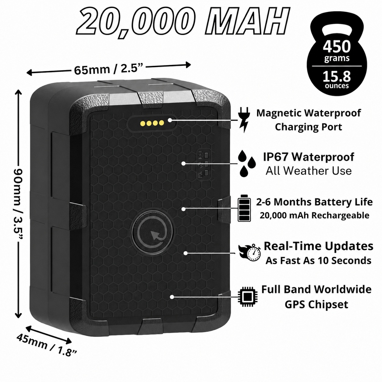Jupiter GPS Tracker + 1 Yr Plan - photo 2
