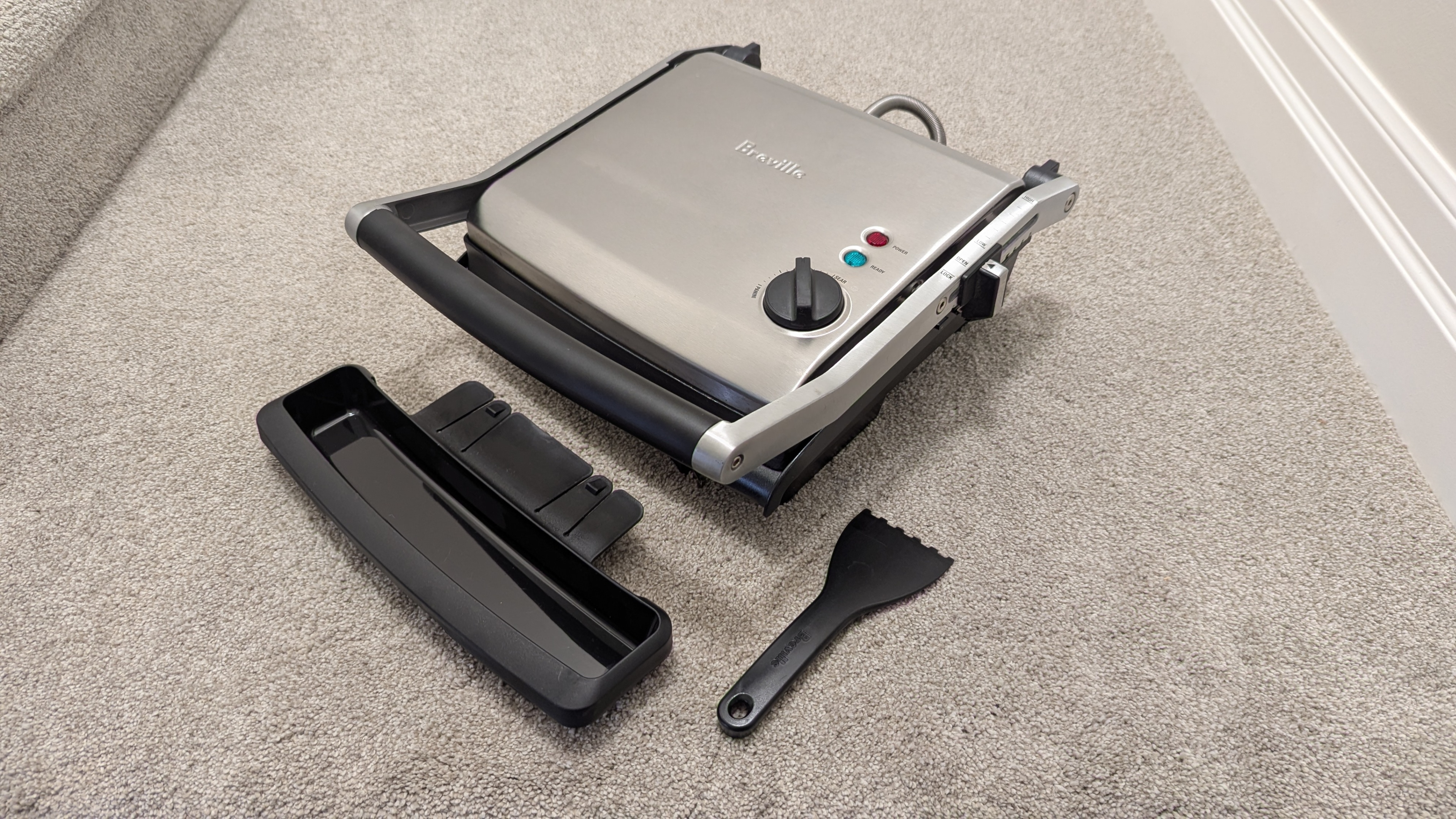 Breville® Panini Non-Stick Indoor Grill & Sandwich Press