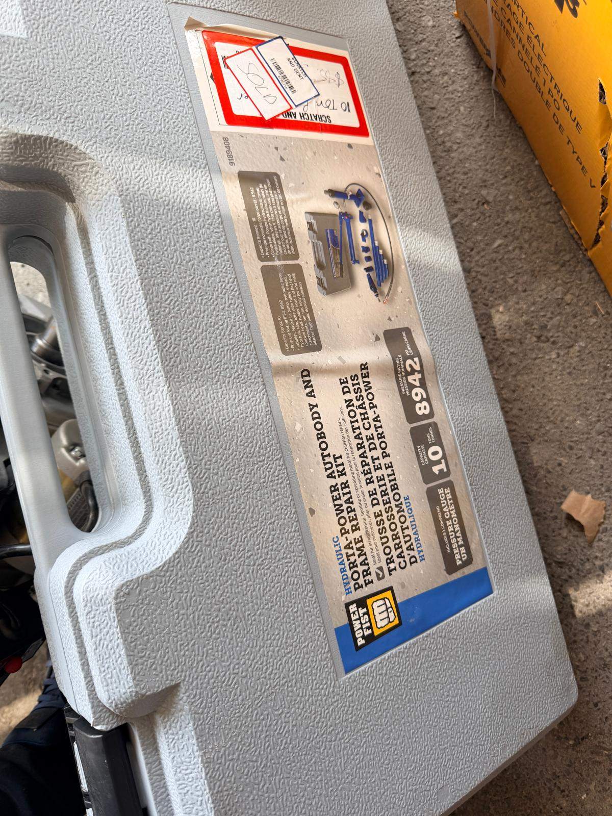 10 Ton Hydraulic Porta-Power Autobody and Frame Repair Kit - photo 2