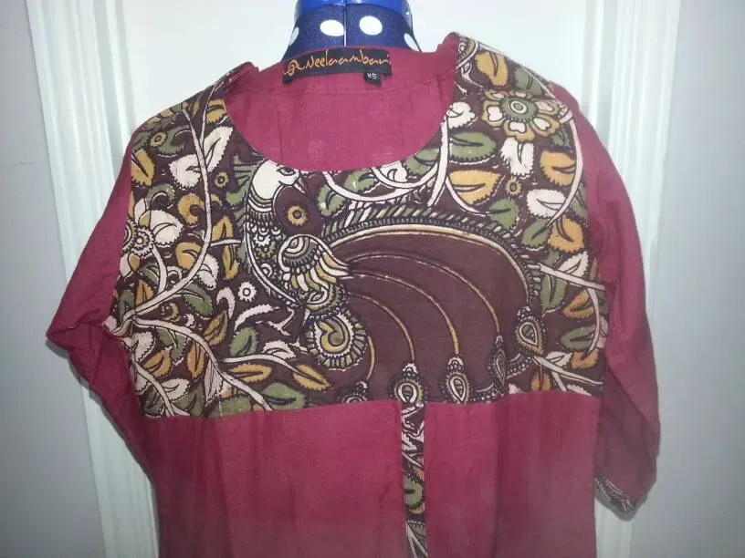 Neelaambari Indian Cotton Patterned Dress/Shirt - photo 5