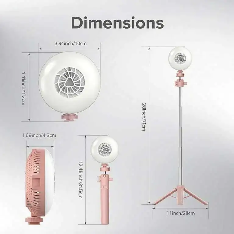 SANSI Ring Light with Tripod - photo 2
