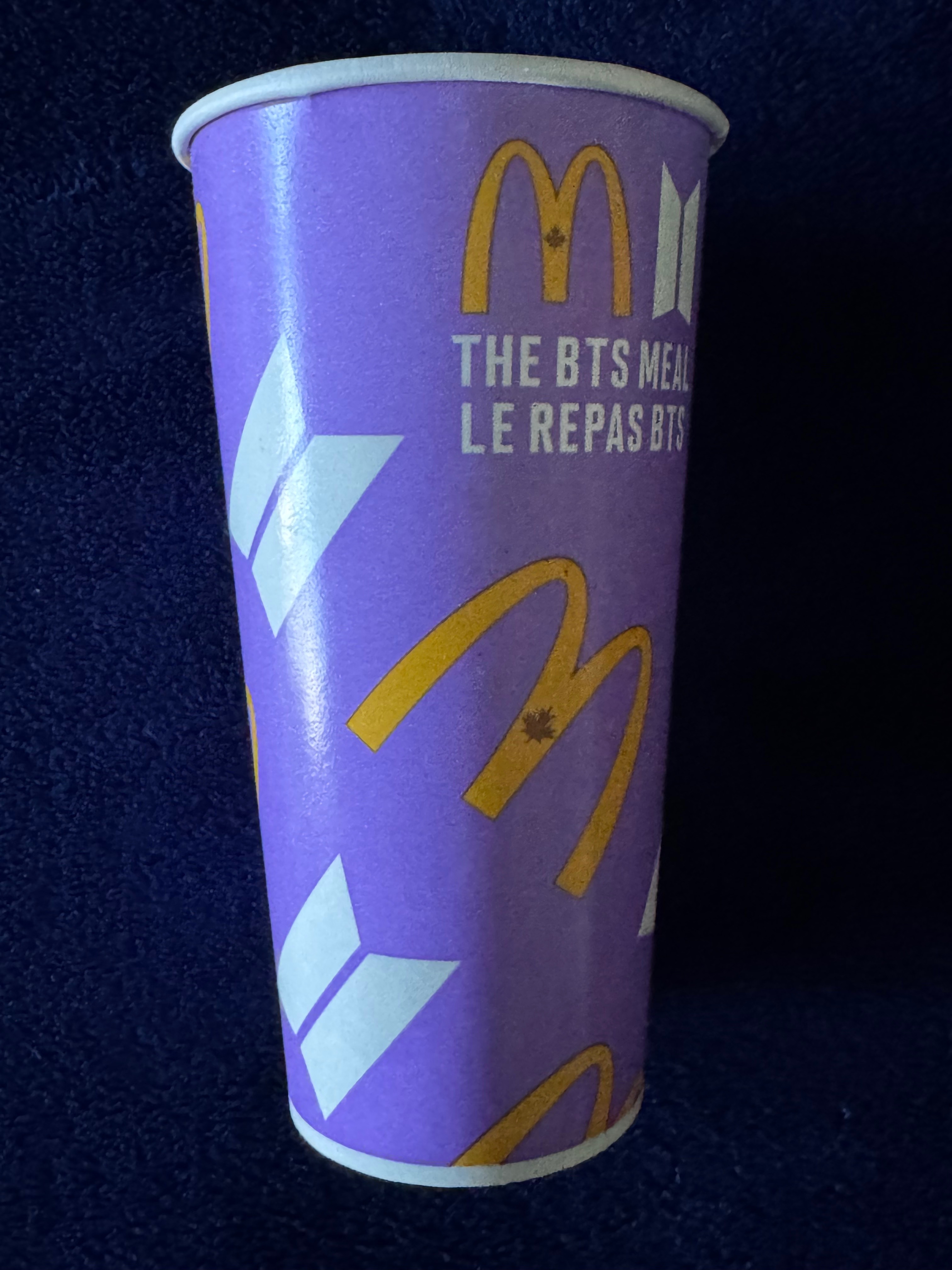 McDonald's K-pop BTS Meal Cup, Nuggets Boxes, & Bags - photo 2