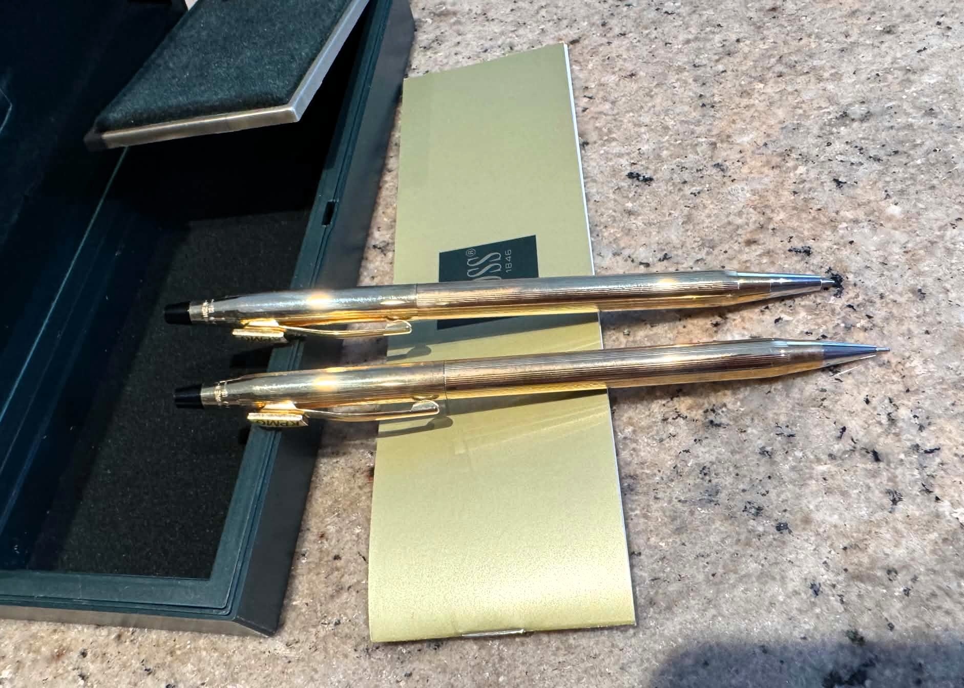 Vintage Cross Classic Century 10K Gold Filled Writing Set - photo 4