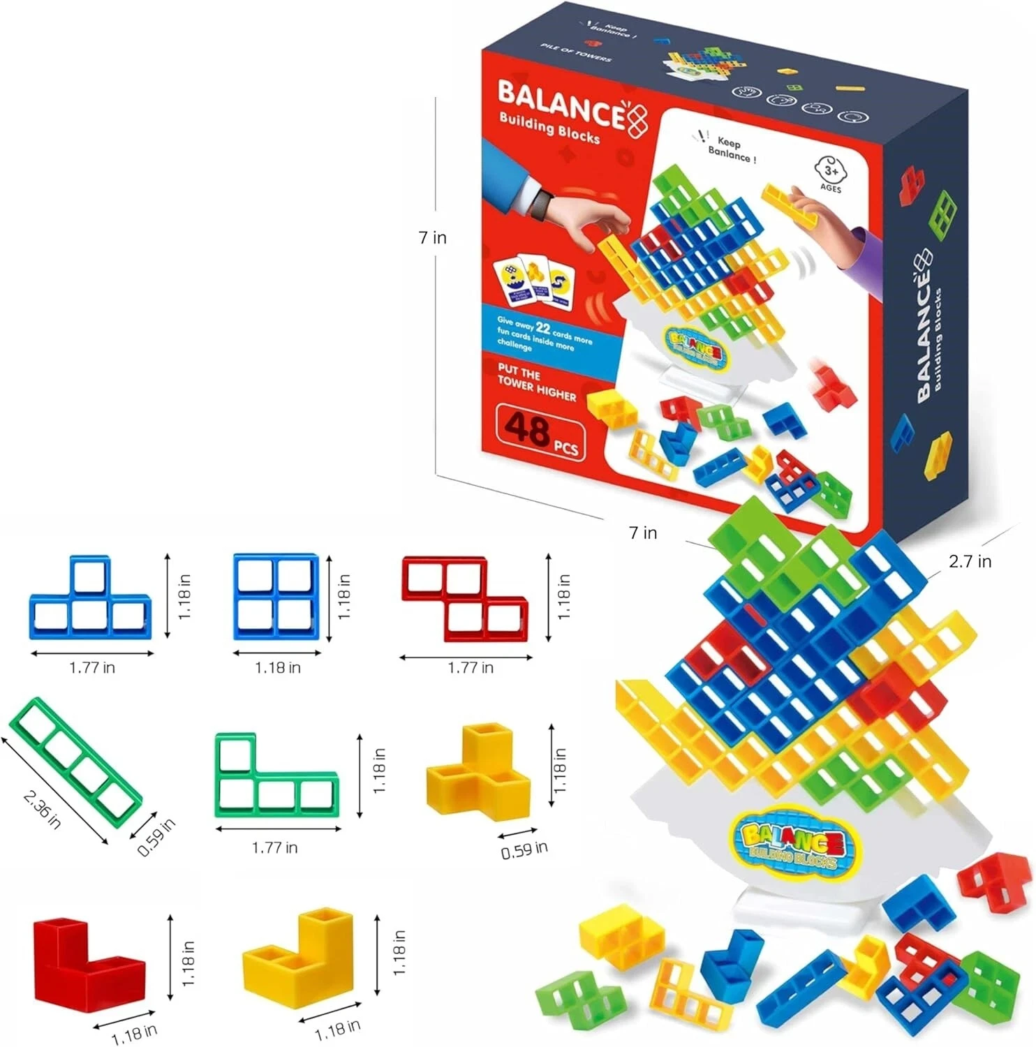 BALANCE Building Blocks Game - photo 5