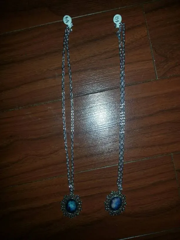 Hand-Made Cosmos Pendant Necklaces -- Got These To Gift But I...