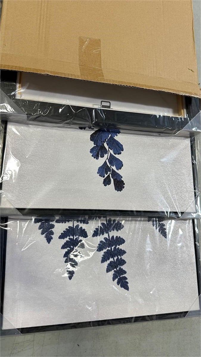 Set of 3 Botanical Fern Prints Framed Wall Art - photo 4