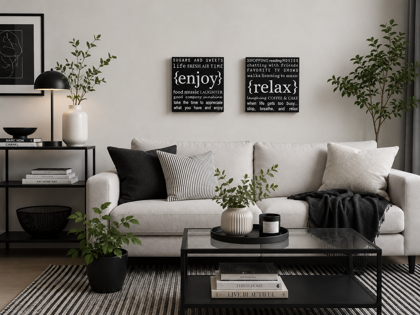 Set of 2 Canvas Wall Arts ($15 for 2) (Made in Canada) - photo 3