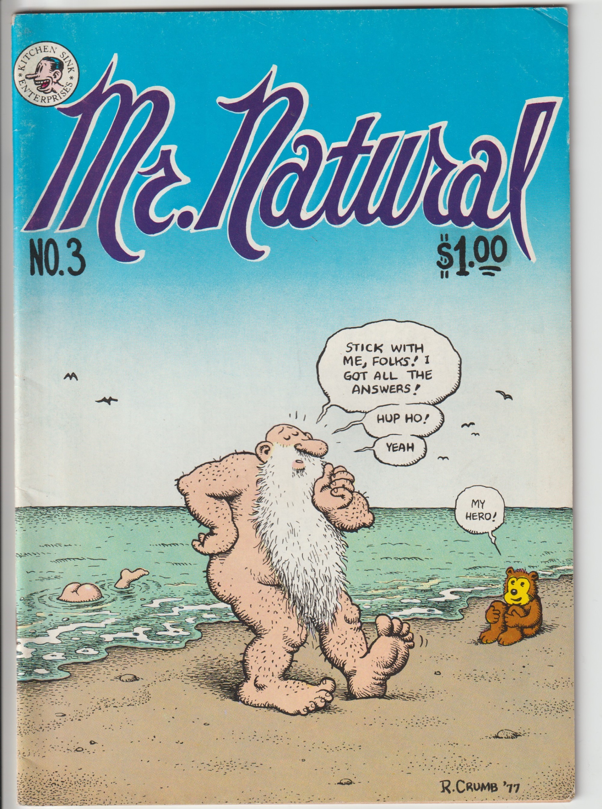 Mr. Natural No. 3 Comic Book by R. Crumb