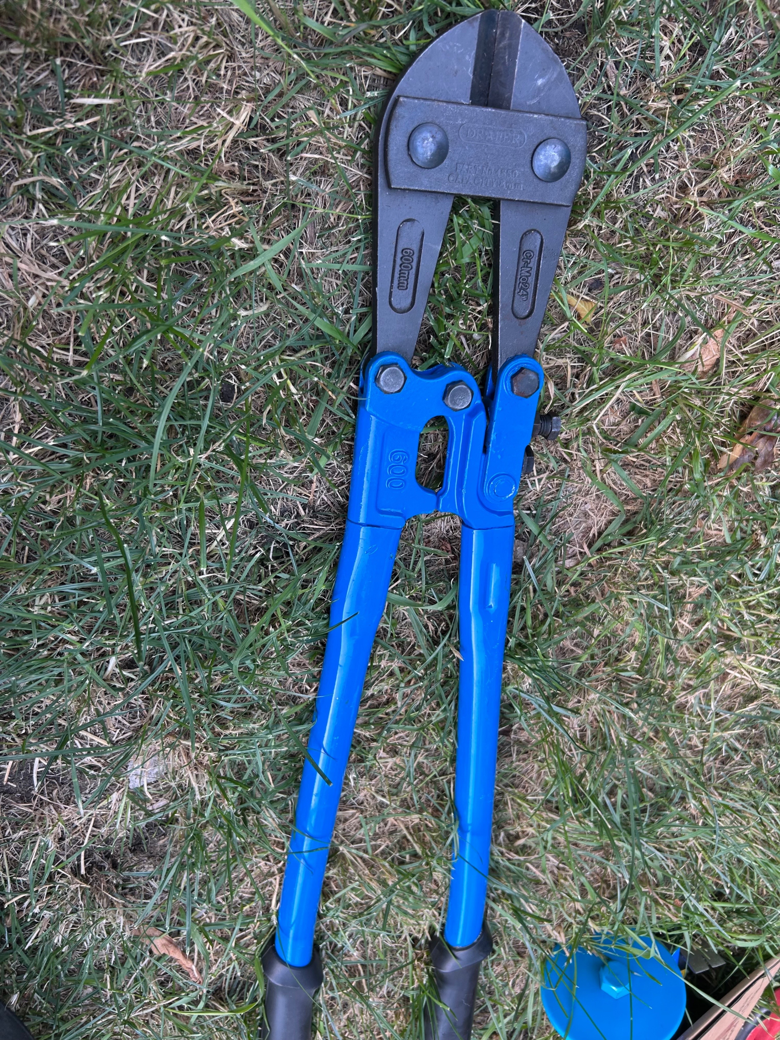 Draper 54267 Bolt Cutter, 600mm , Blue