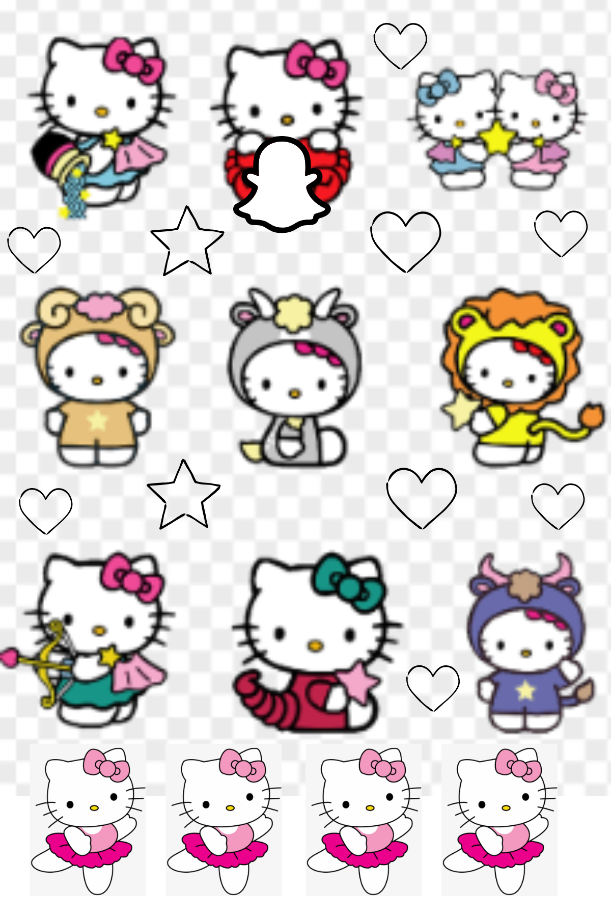 Hello Kitty Color-Your-Own Sticker Set - Vol 1. - photo 5