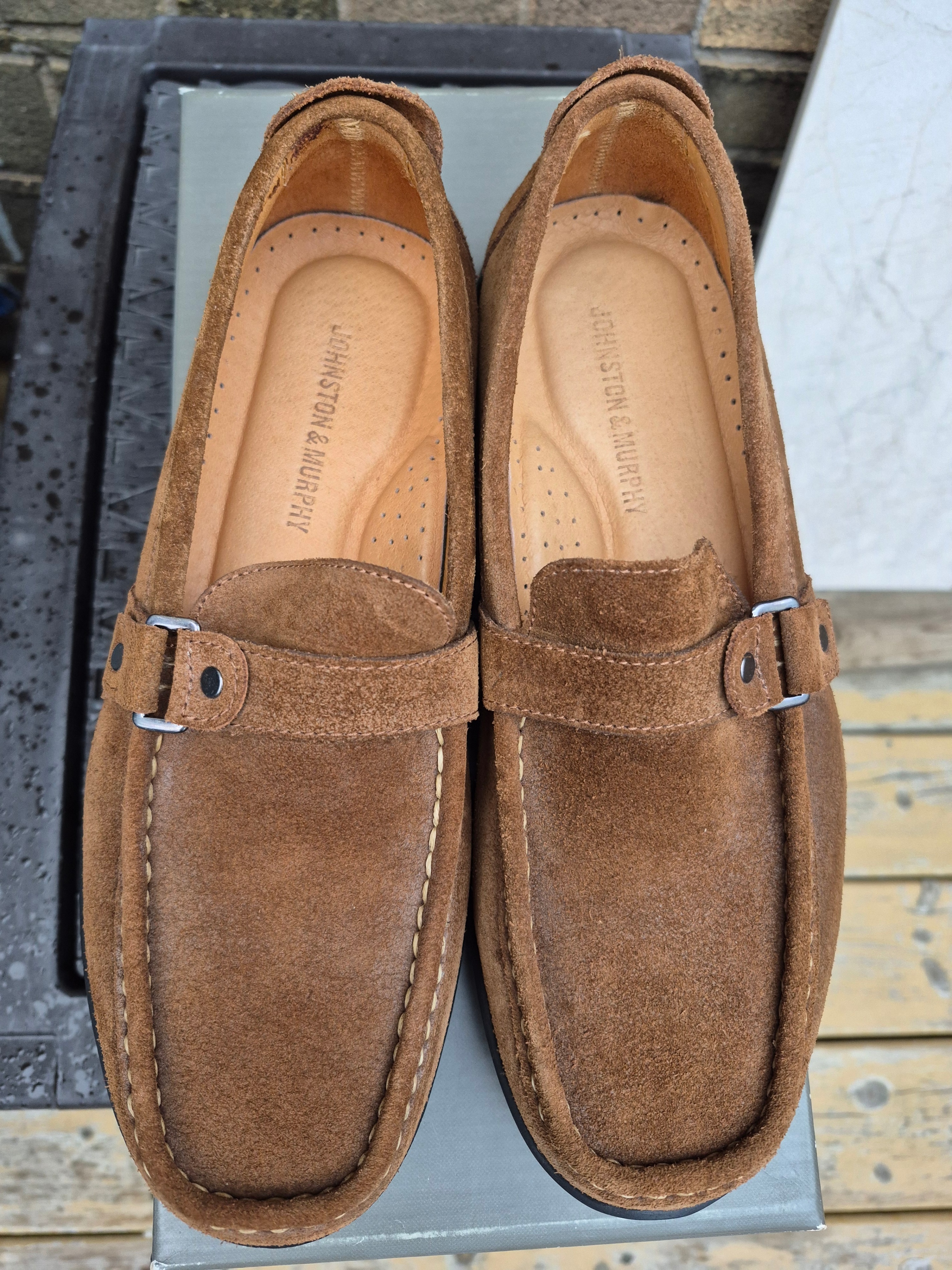Johnston & Murphy Suede Loafer Men 8 US New - photo 2
