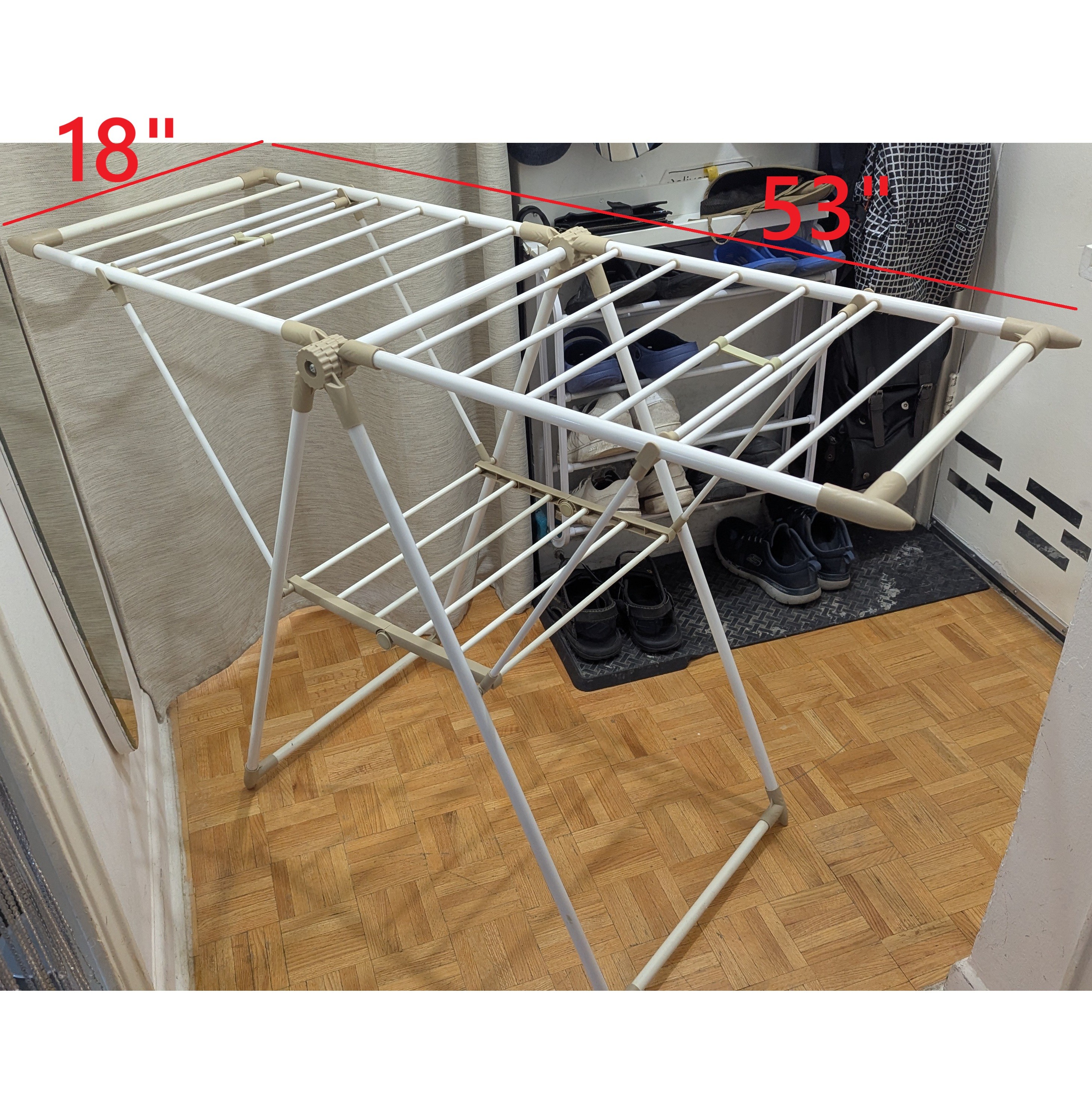 Folding Clothes Drying Rack Laundry
