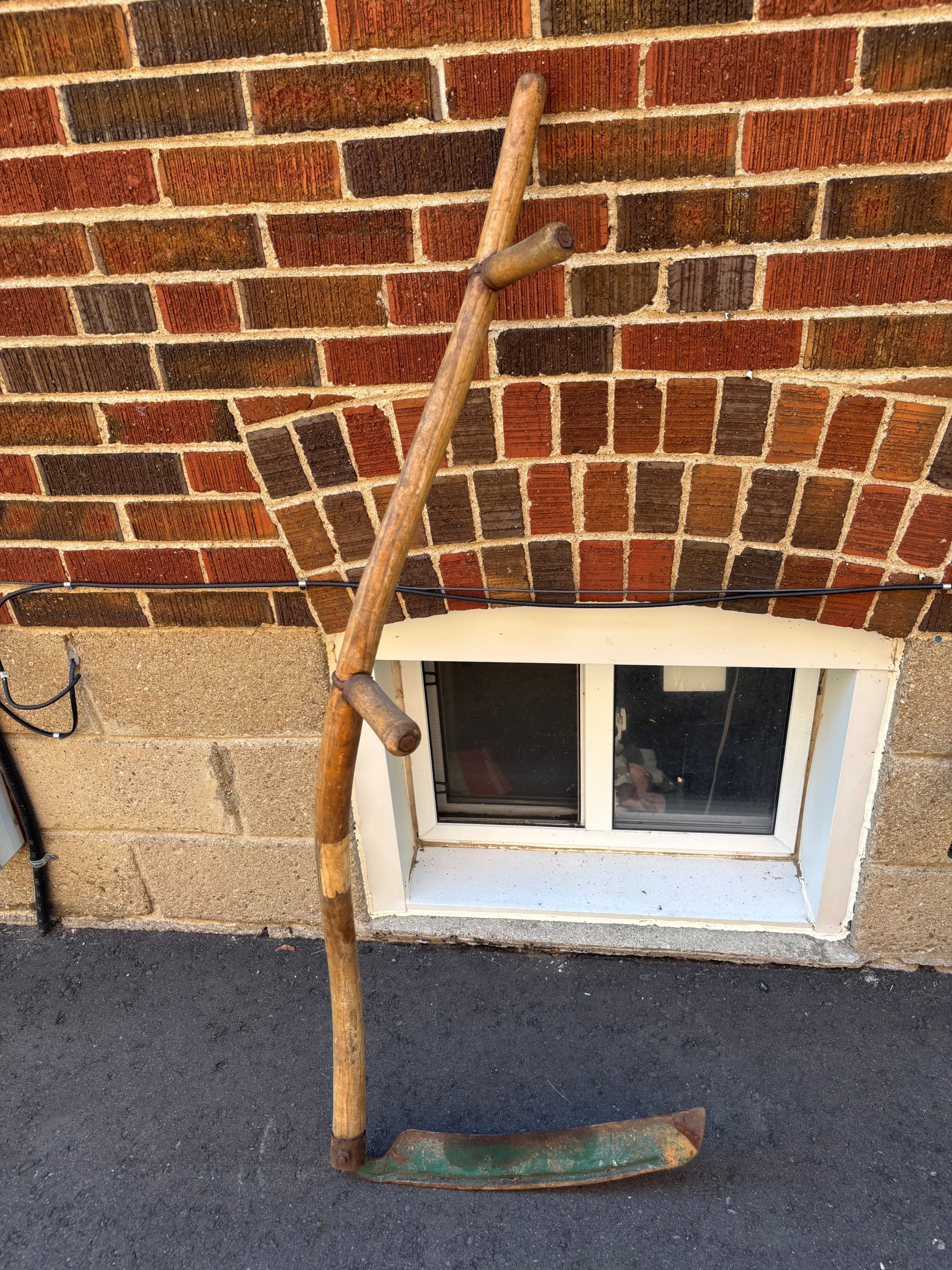 Vintage Cross Cut Saw & Scythe Set - photo 2