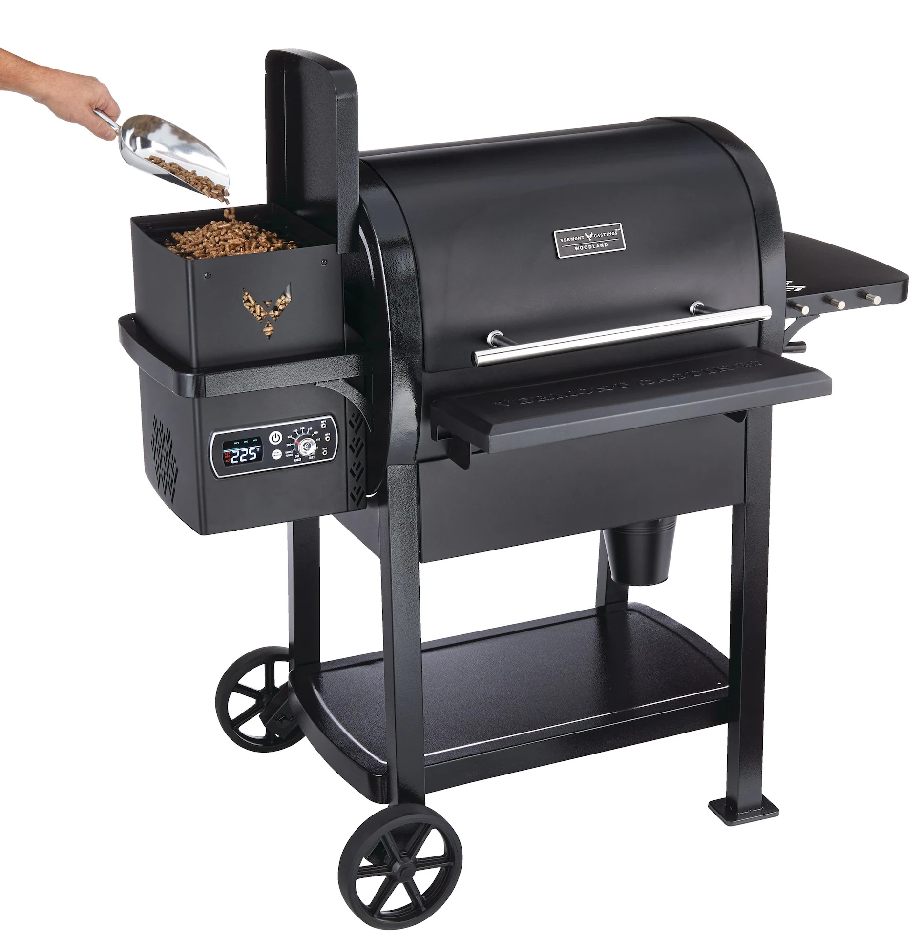 New Vermont Castings Woodland Pellet BBQ Grill 750 sq in - photo 2