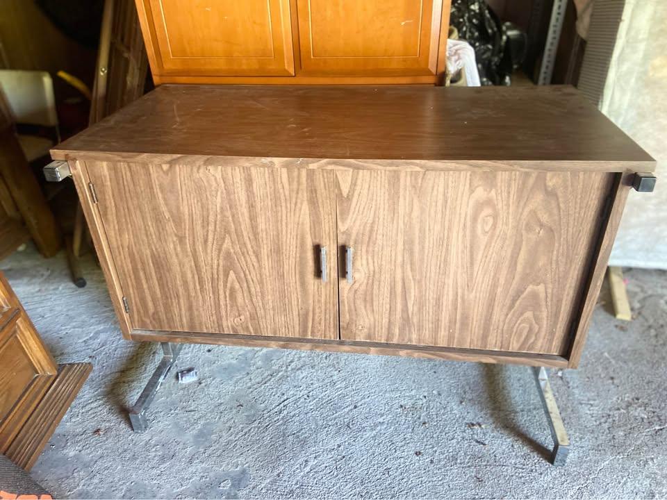 Vintage Sideboard with Chrome Legs - photo 2