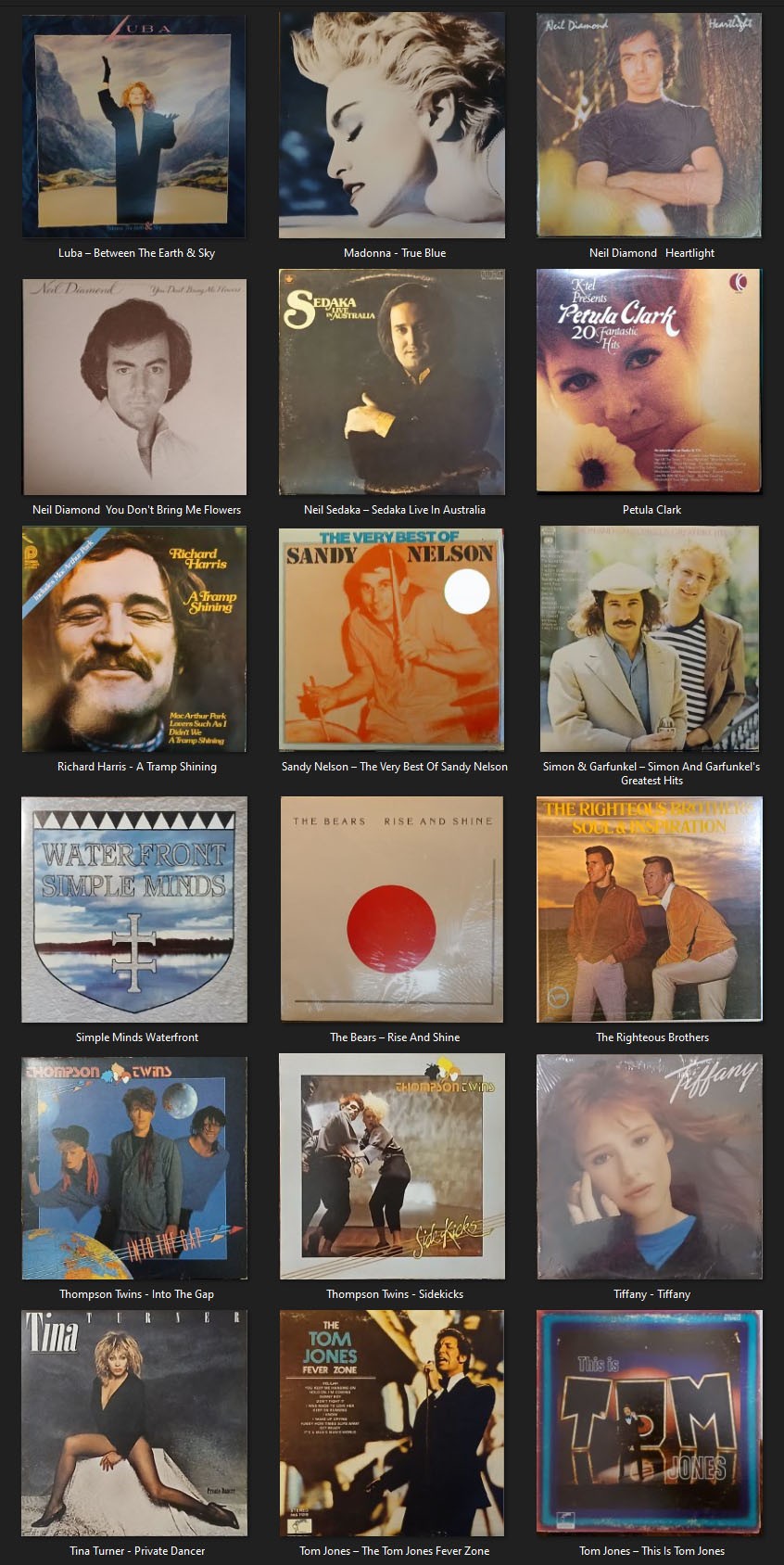 Pop music LP vinyl records for sale 1960's to 1990's - photo 2