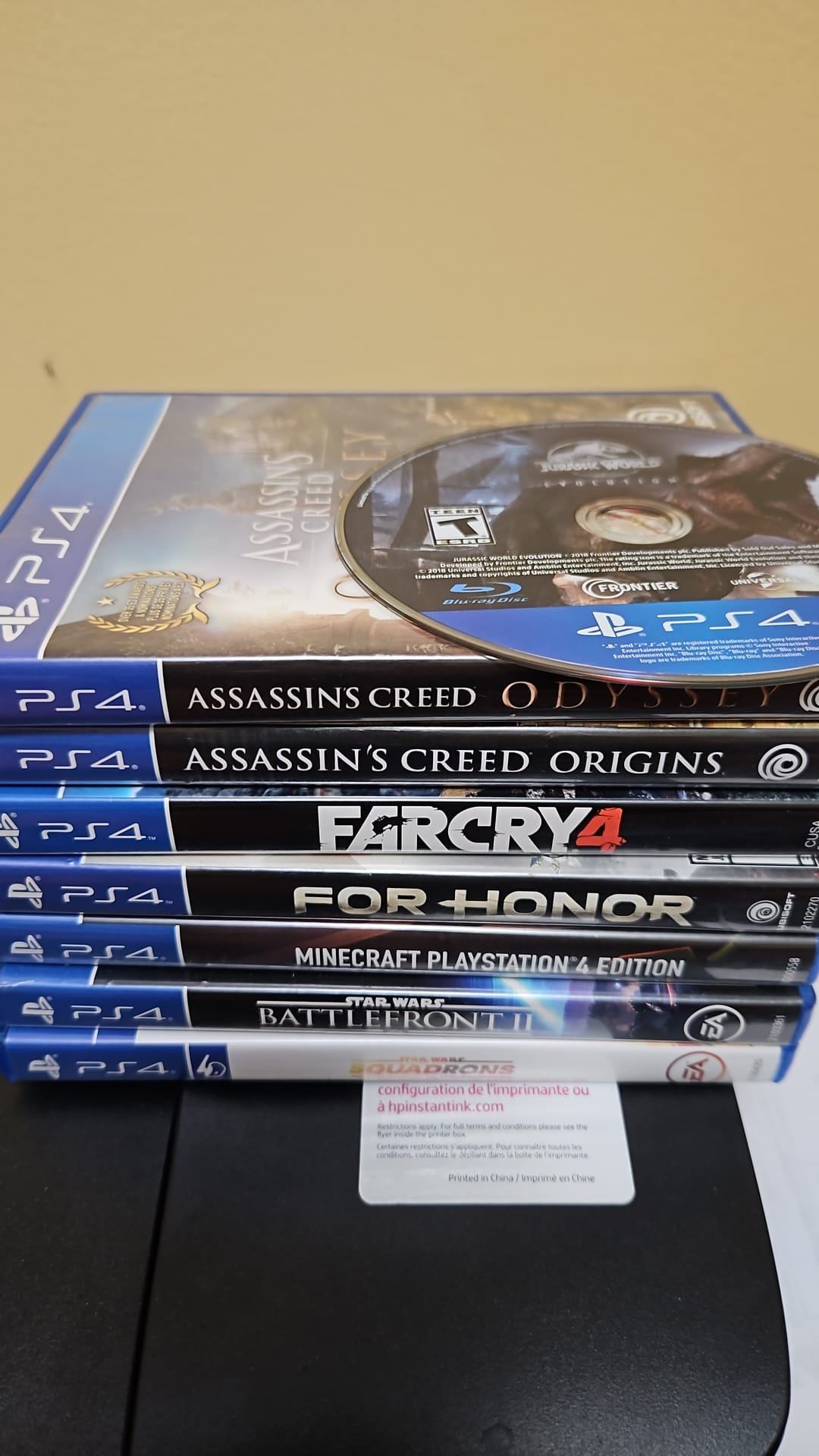 PS4 Game Lot – 8 Games