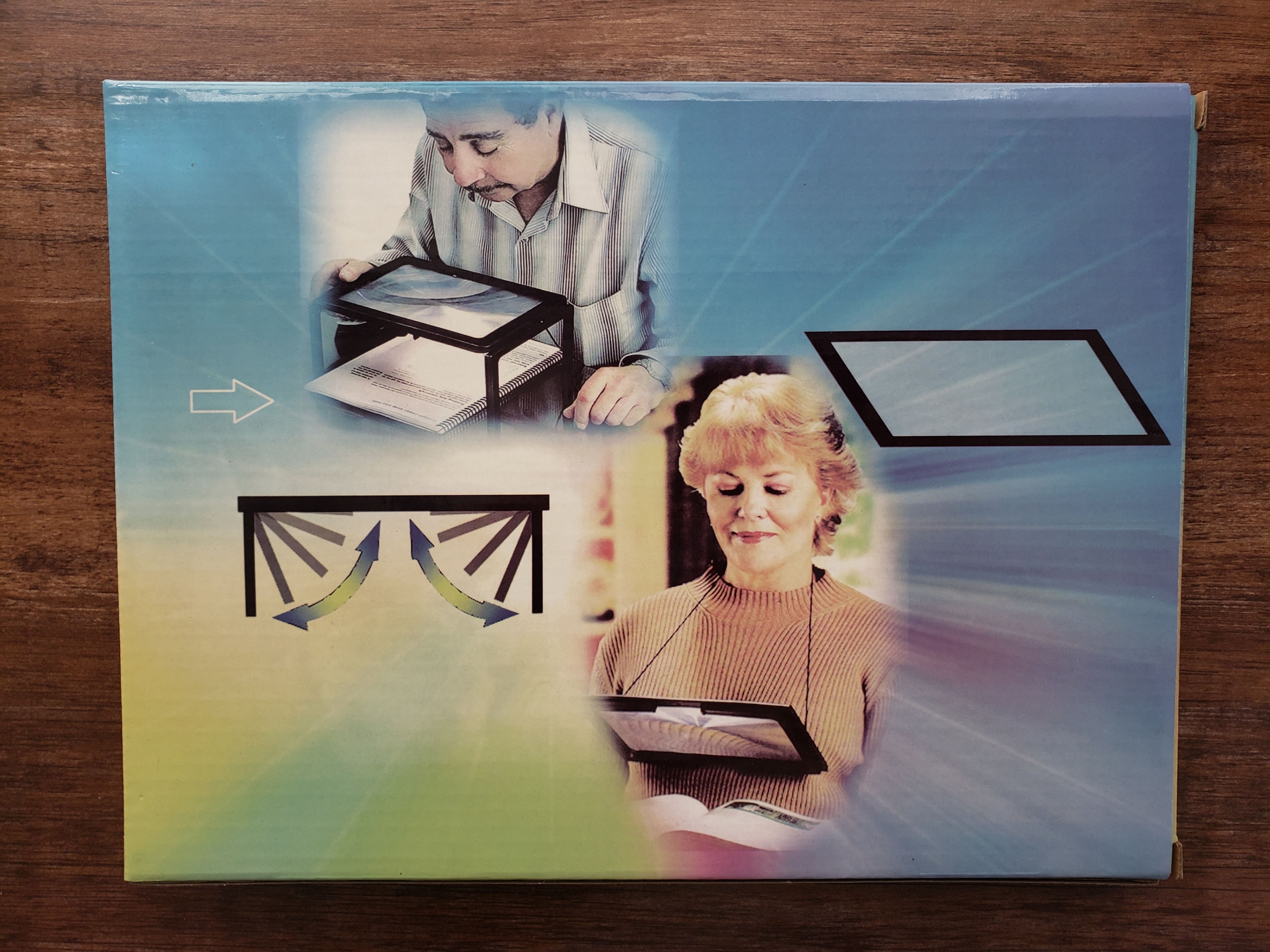 Hand free magnifier for reading - photo 4