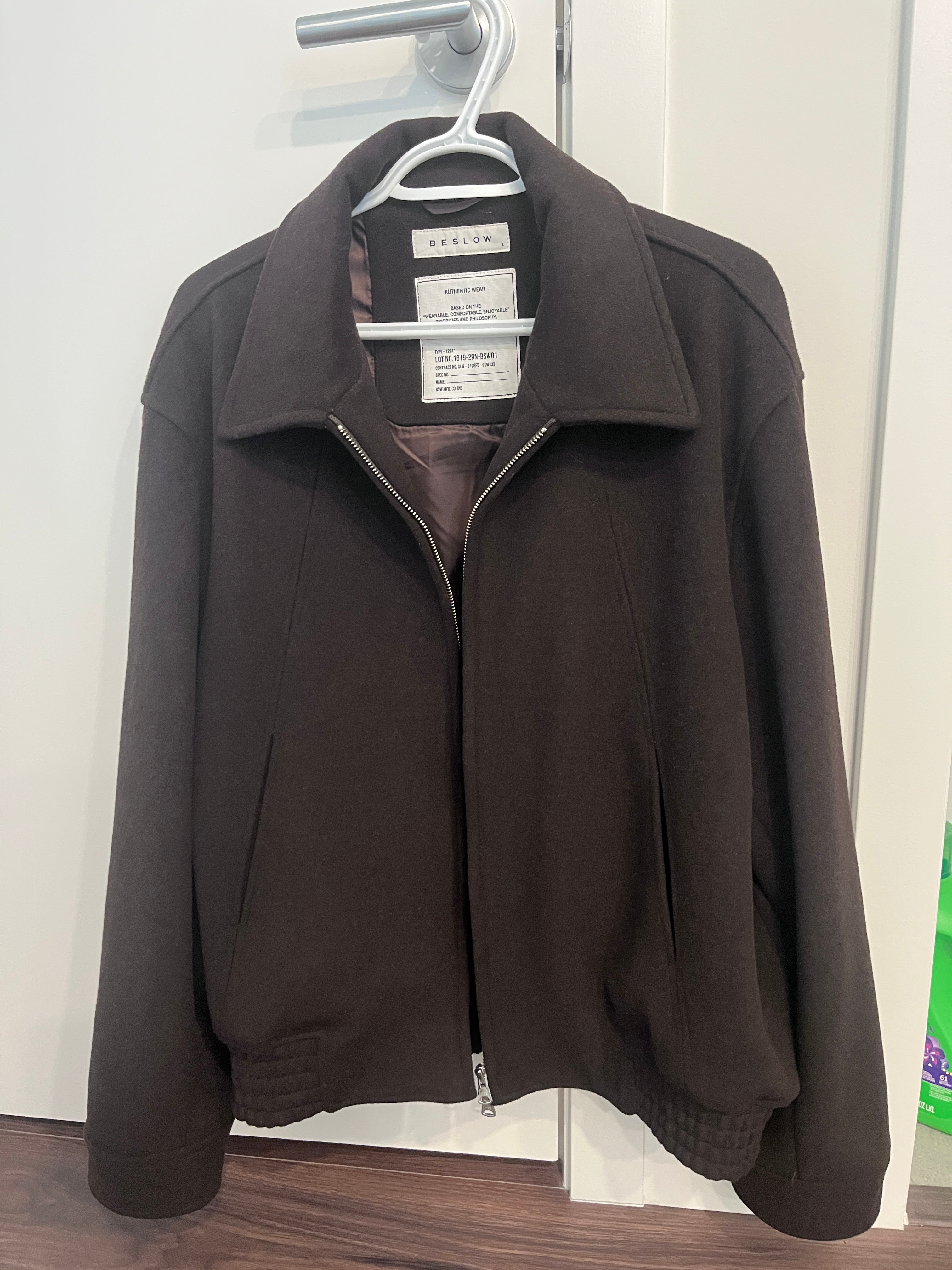 Beslow men's wool blouson