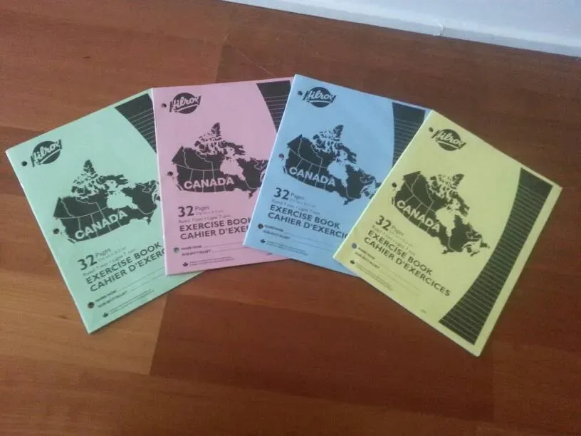 Old School Unused Hilroy Exercise Books (Cahiers D'Exercises)
