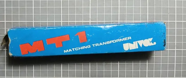 MTI Line matching transformer UNIVOX 600 Ohms