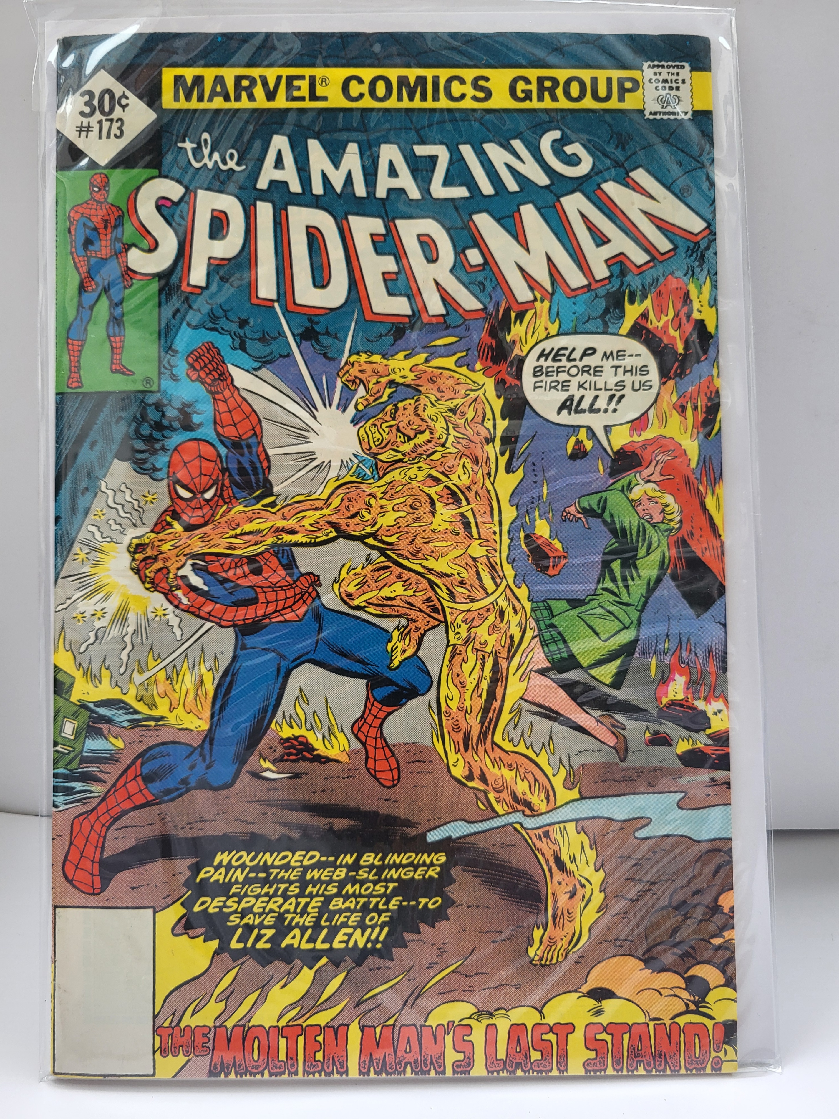 The Amazing Spider-Man #173 (1977) – Whitman Variant – Vintage