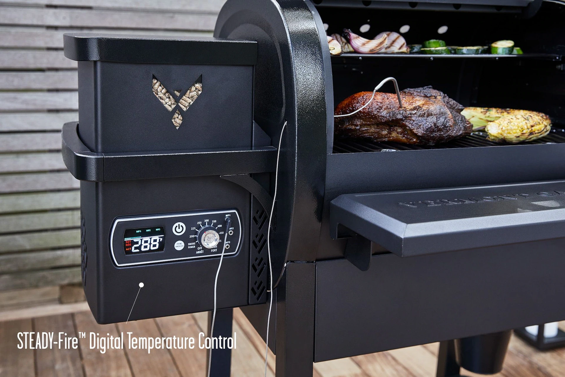 New Vermont Castings Woodland Pellet BBQ Grill 750 sq in - photo 3