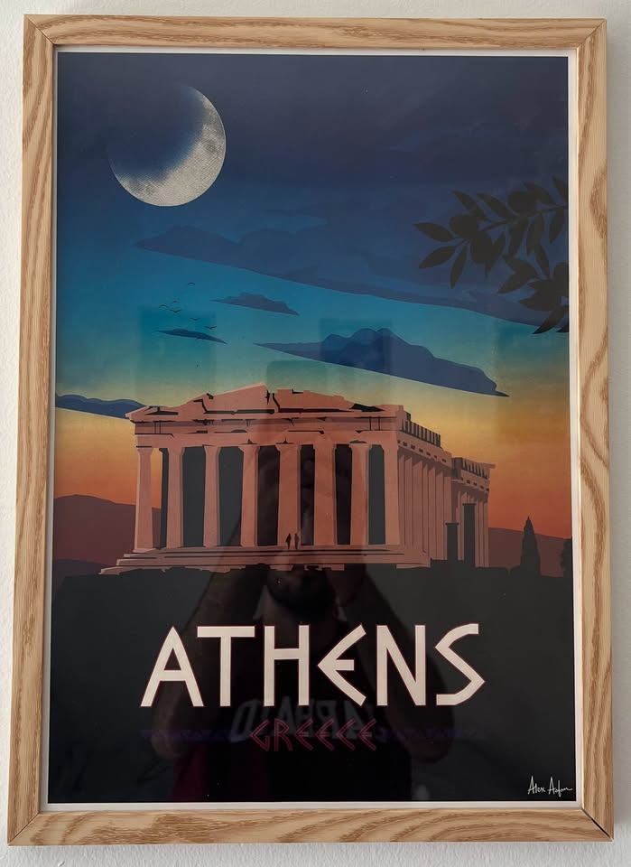 Alex Asfour City Poster + Frame - photo 2