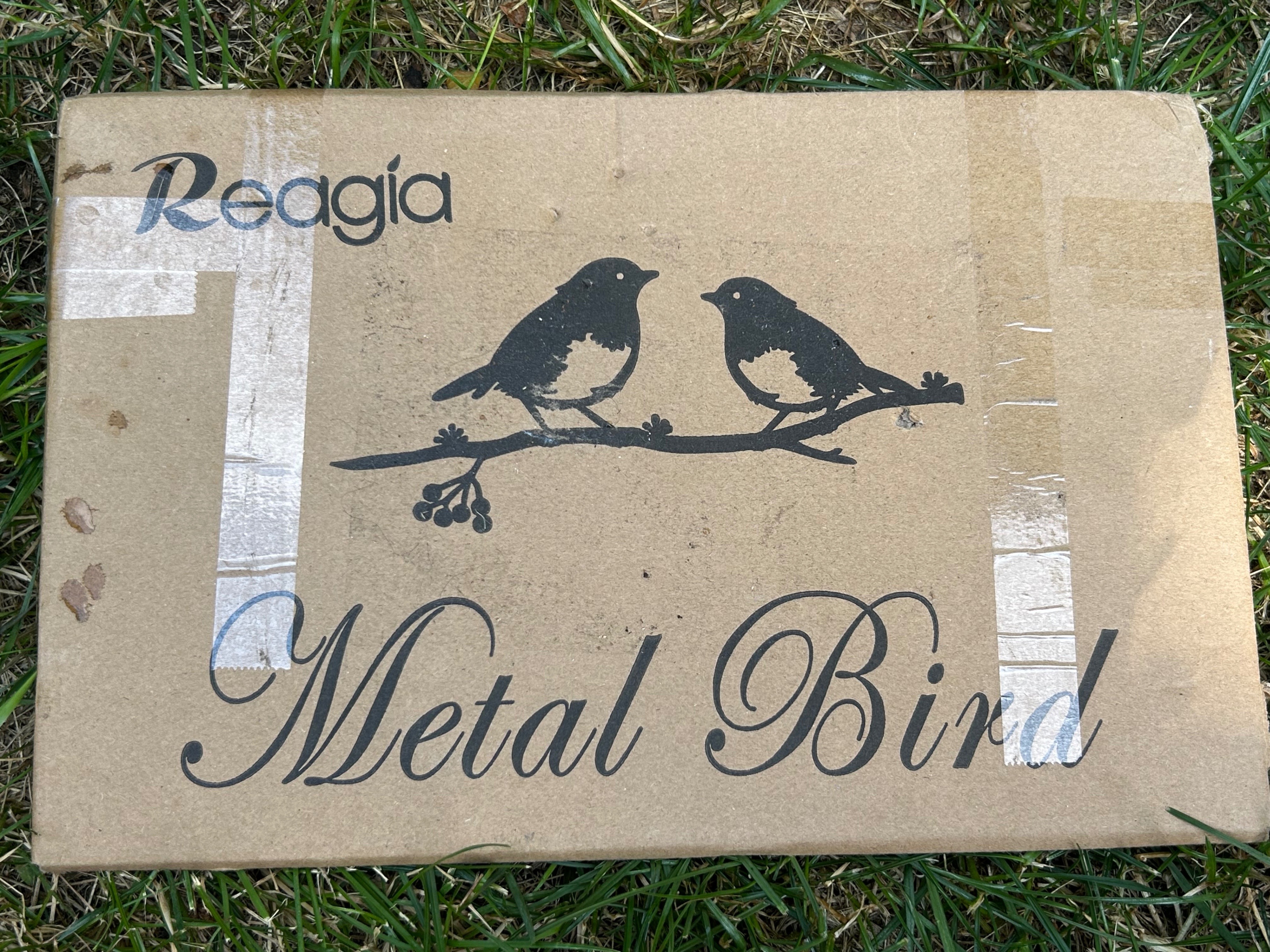 Decorative Metal Bird Garden