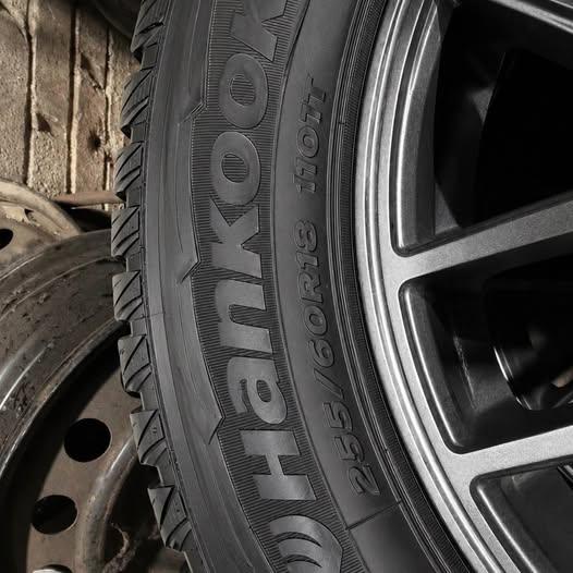 255/60R18 Hankook Winter Tires on Touren Alloys – 5×127 - photo 4