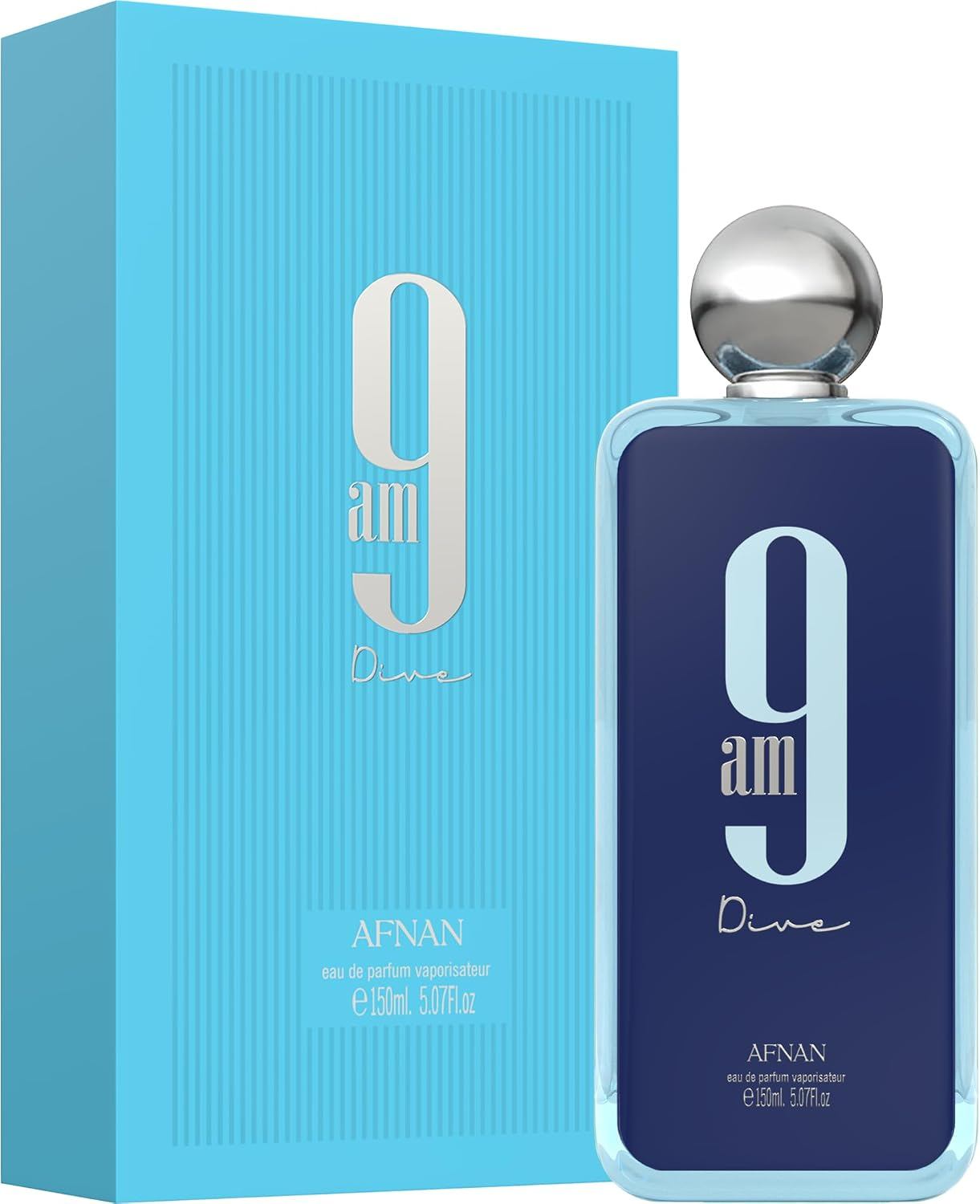 Afnan 9 AM Dive – Unisex Eau de Parfum 3.4 oz - photo 3