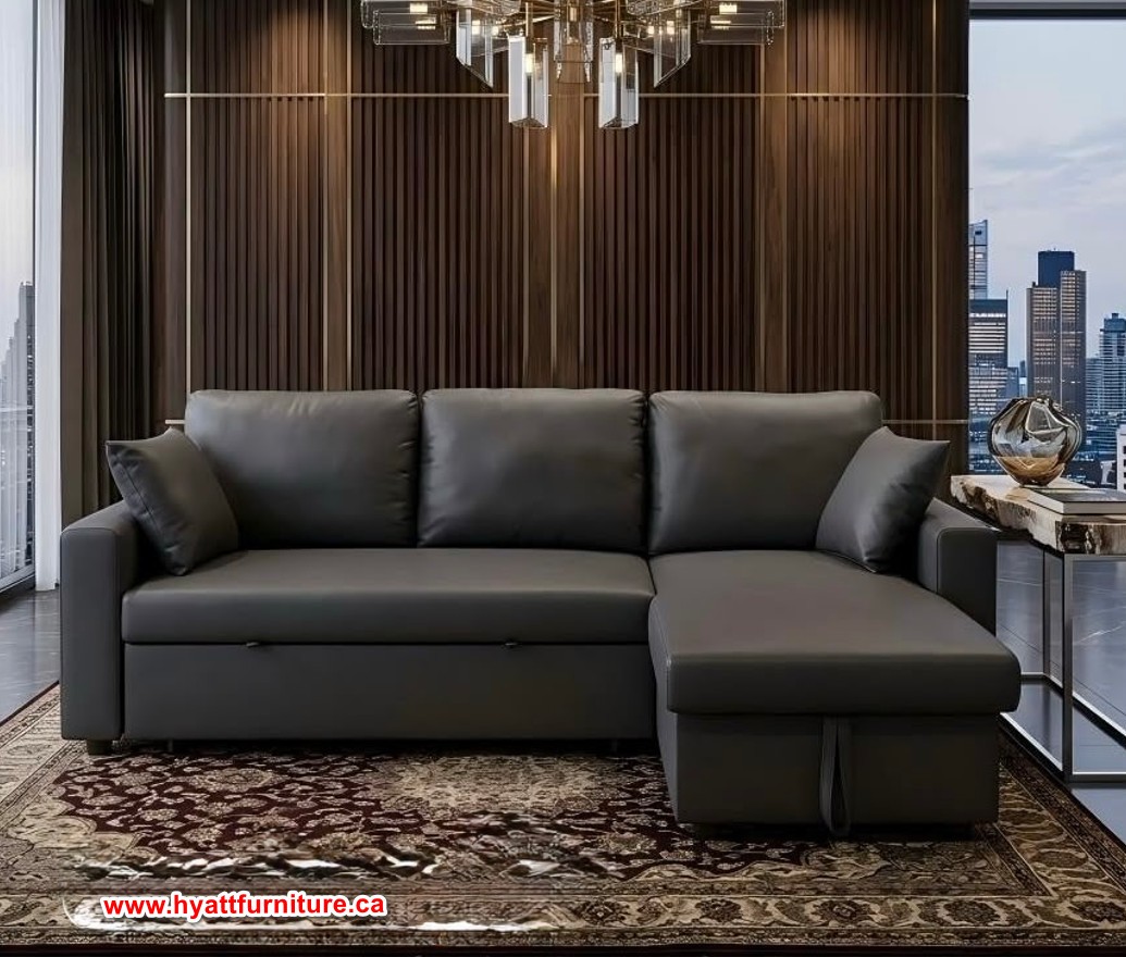 Brand new Leather Sectional Sofa Bed only $698