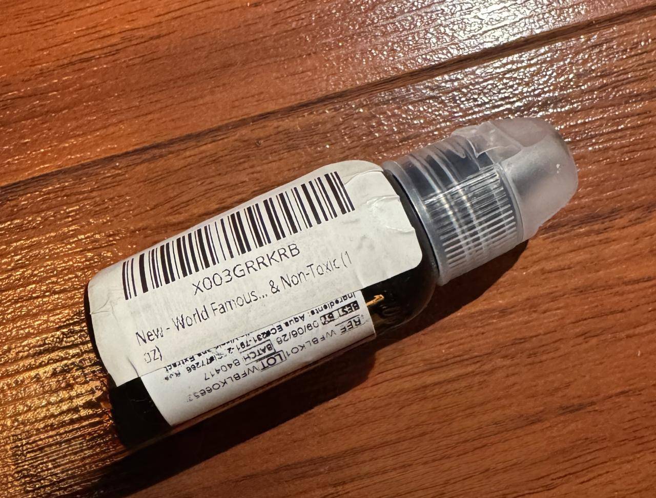 World Famous Tattoo Ink - Blackout 1oz - photo 2