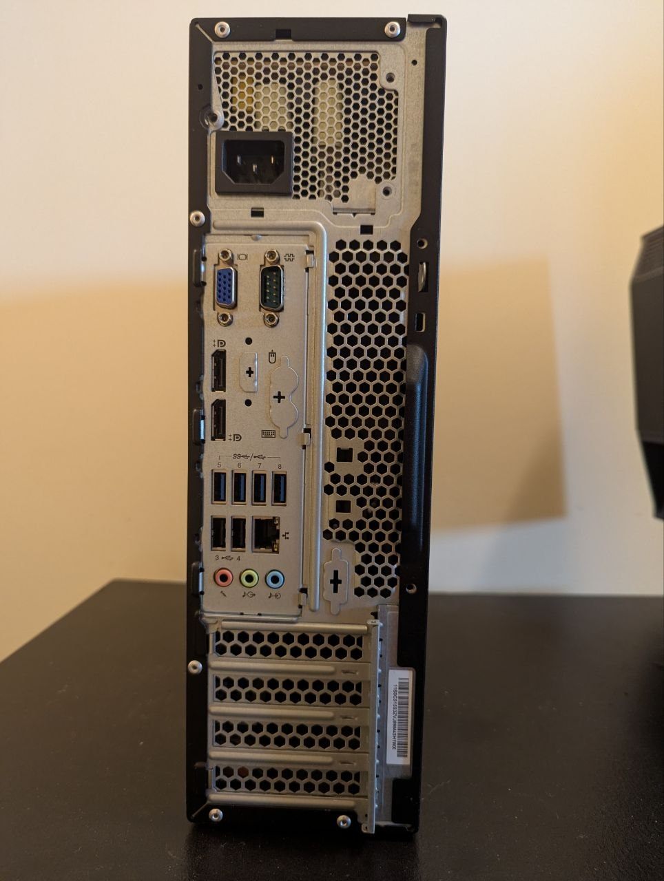 Lenovo SFF PC 128GB SSD, monitor  Wi-Fi 6 adapter, plug and play - photo 4