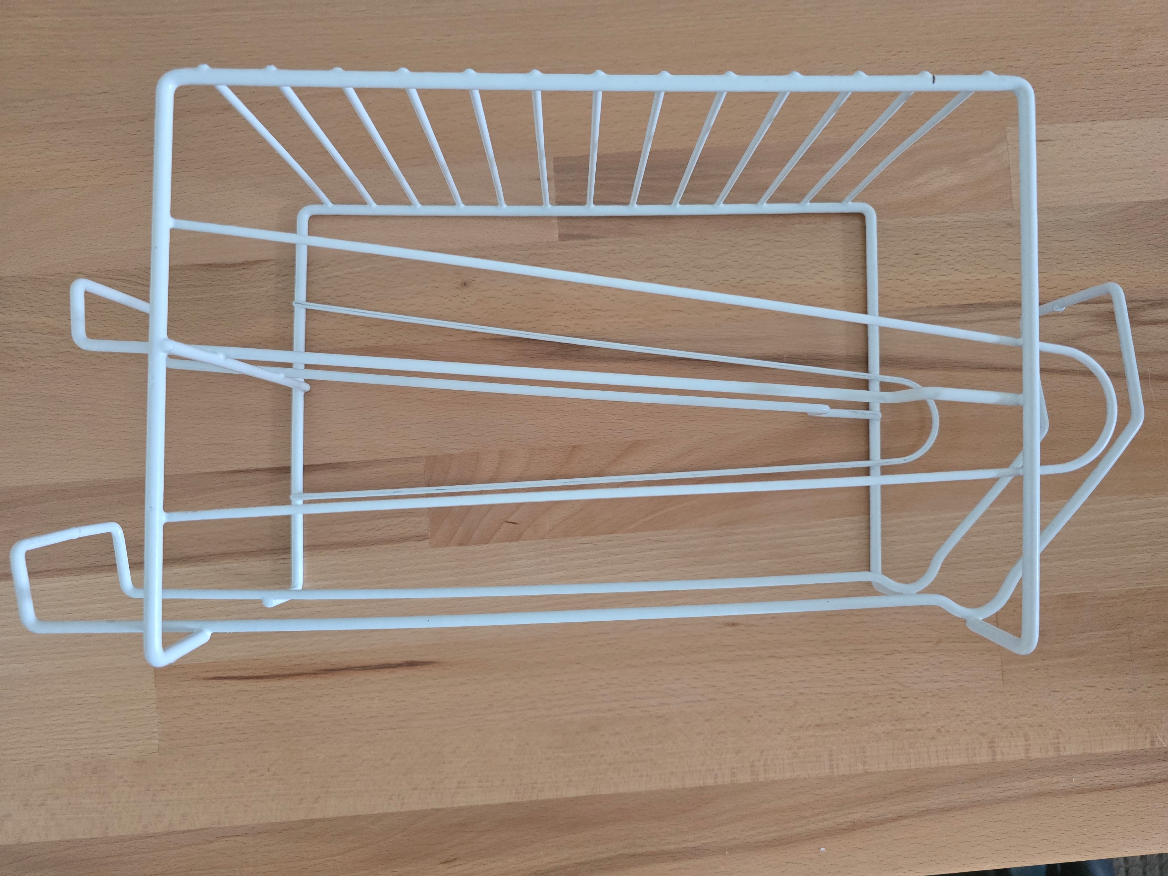 Soda Can Dispenser Organizer White for Pantry Refrigerator