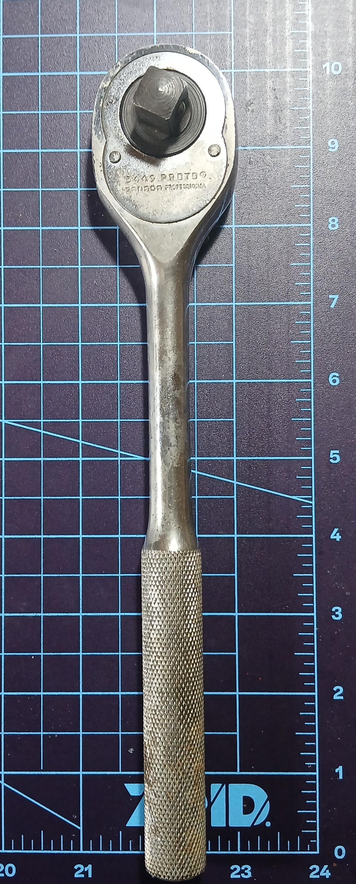 Proto 5449 12 Drive Hand Ratchet Wrench - photo 2